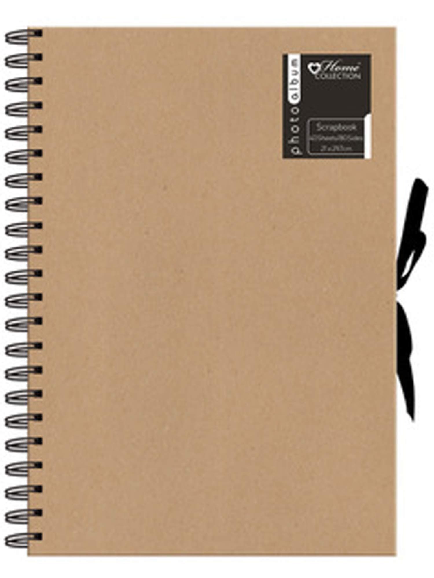 Home Collection Design Group Kraft Scrapbook - A4, 40 Sheets (SCEL)