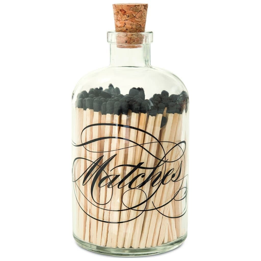 Skeem Design Apothecary Calligraphy Matches β 120 Large Matches