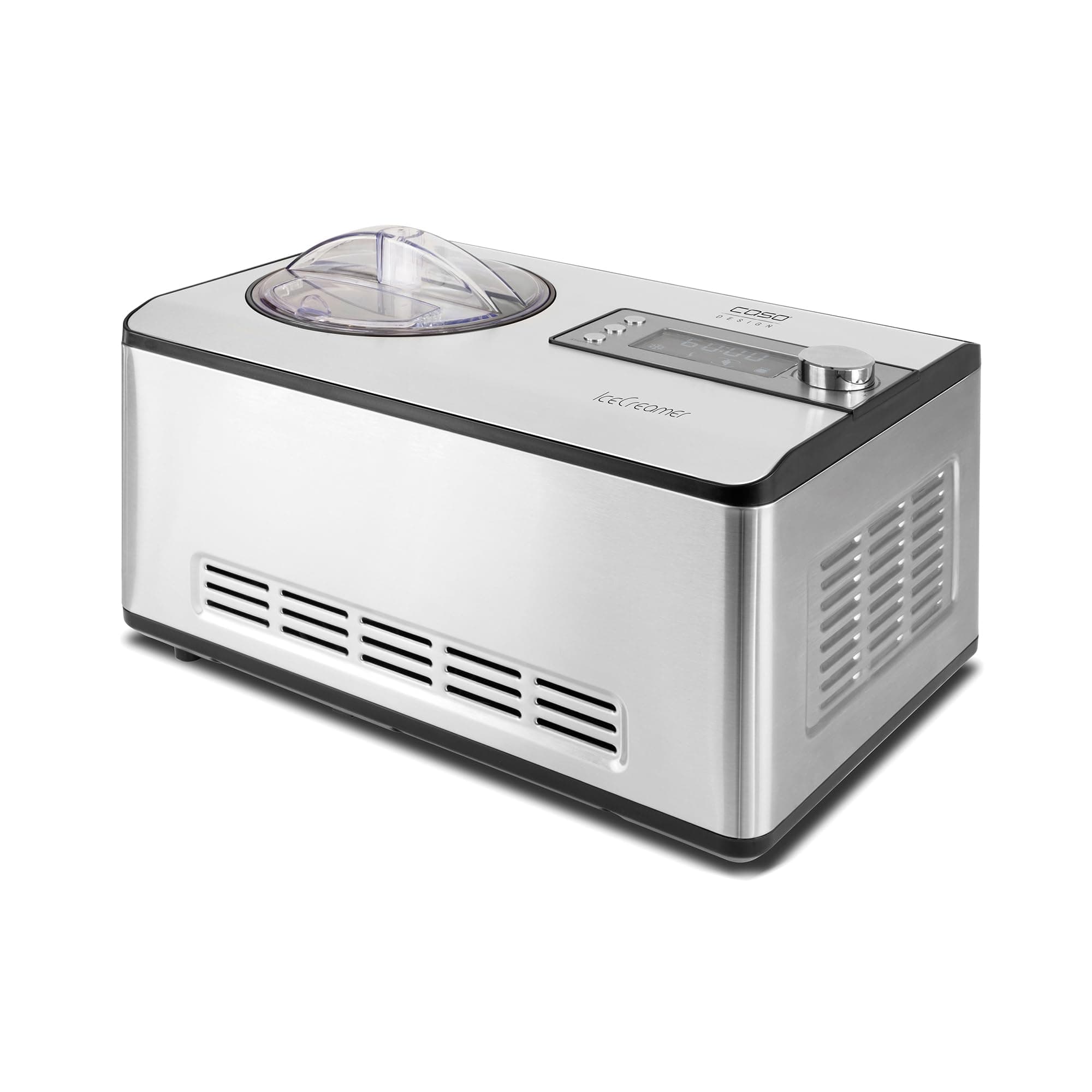 CASO Design IceCreamer | 5-in-1 Yoghurt & Ice Cream Maker | No Pre-Freeze | 2L Capacity