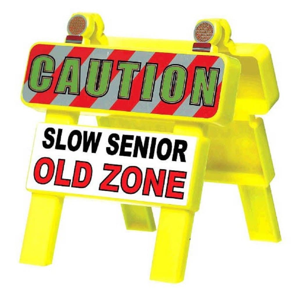 Amscan Mini "Old Zone" Barricade, Party Favor, 4 1/4" x 4 1/2", 1 Ct., Yellow