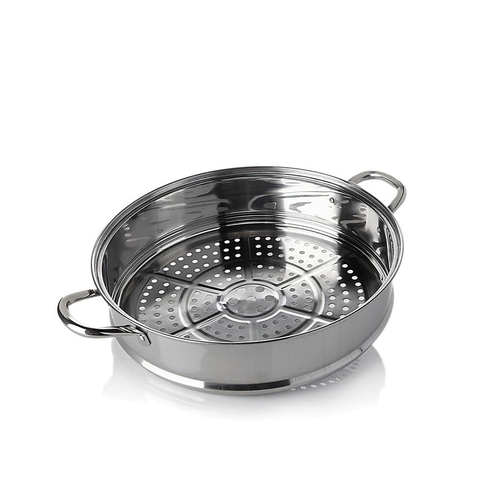 Simply Ming Stainless Steel 13" Jumbo Steamer Basket