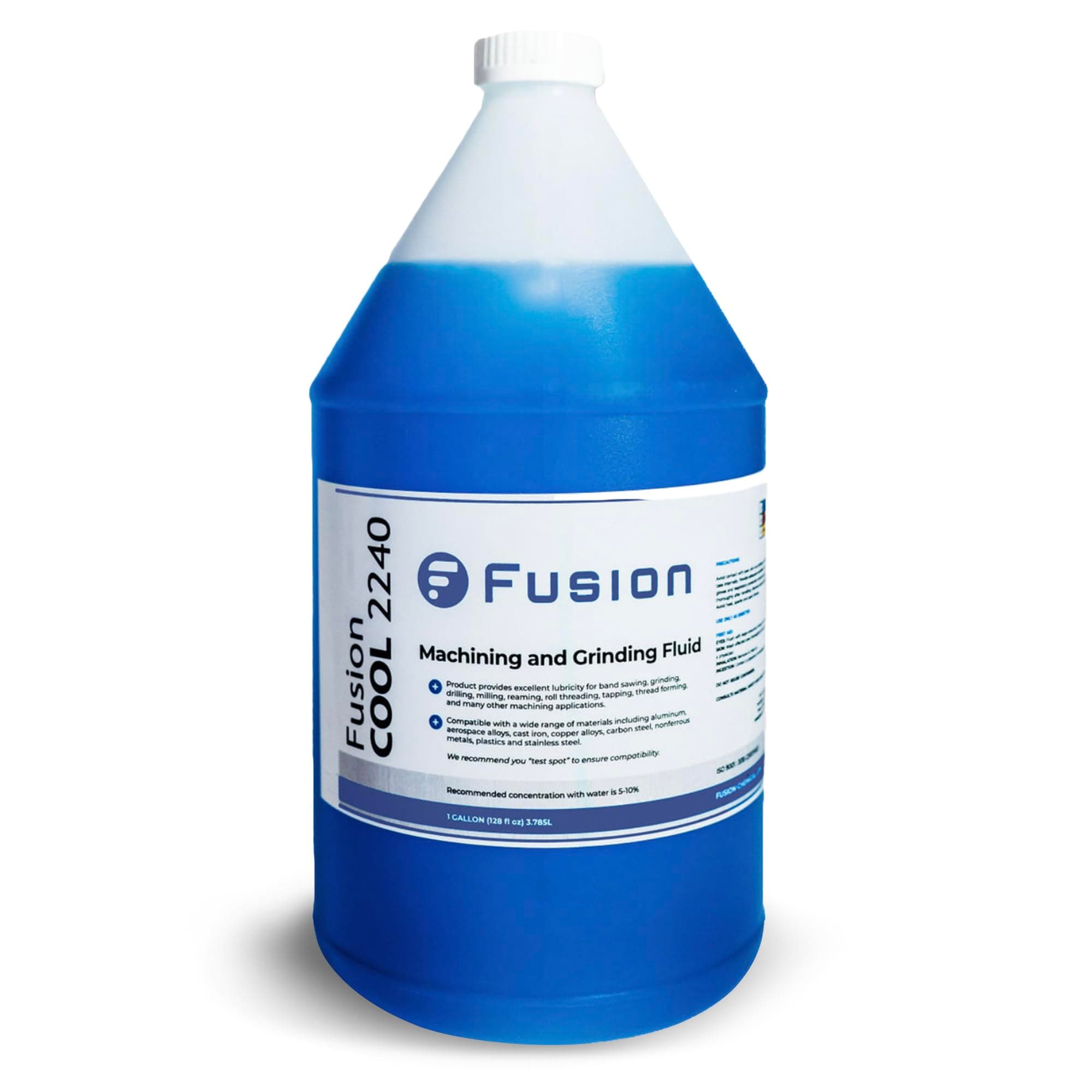 Fusion Cool 2240 | General Purpose Coolant for Cutting and Grinding Machine Shop Operations | Semisynthetic (1 Gallon)