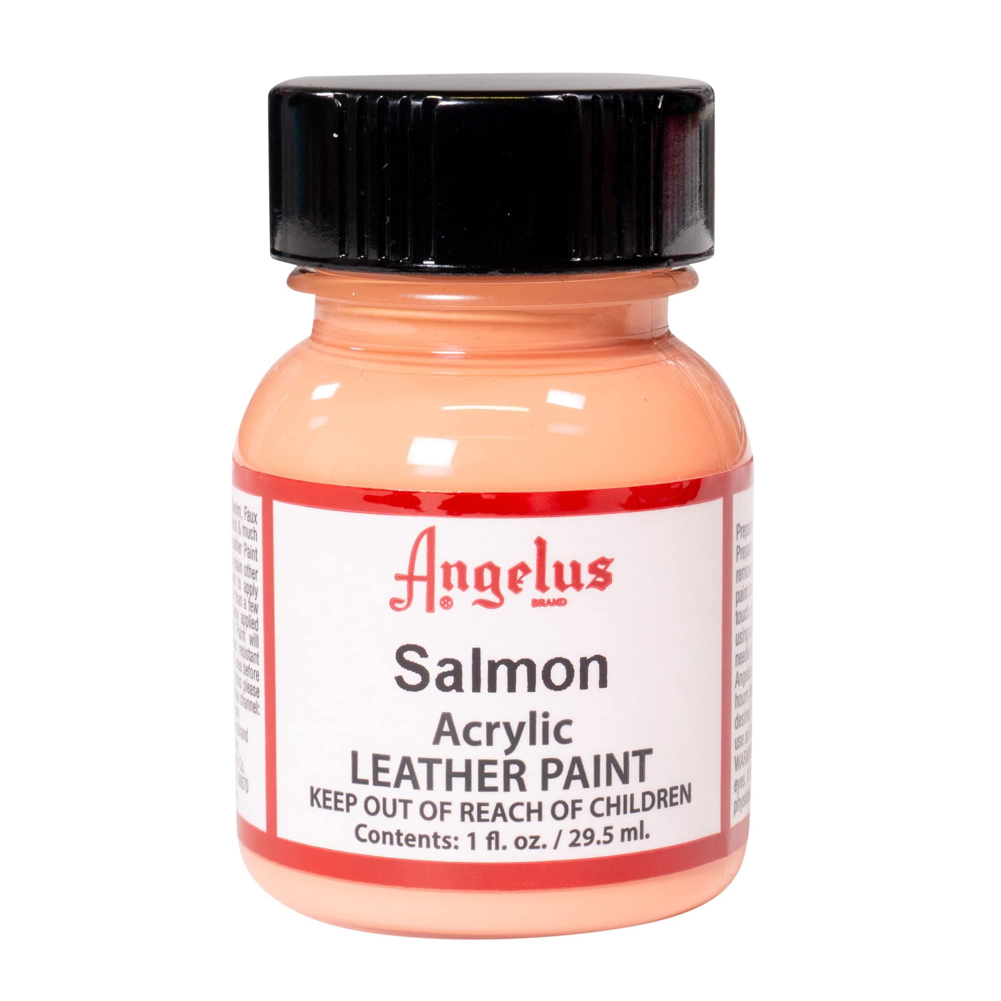Leather Paint 1 oz Salmon
