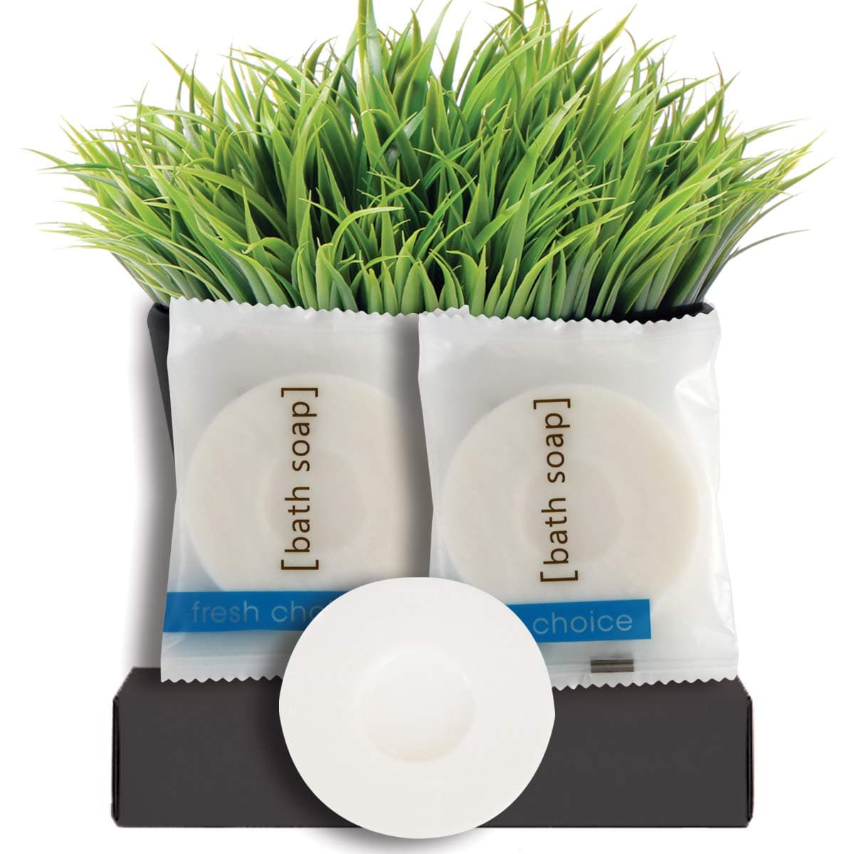 Travel Bar Soaps Bulk Individually Wrapped Hotel Size Guest Amenities Round 28 gr 50 White Bars per Package 2.5-inch Diameter Perfect for Airbnb Vacation Rentals Holiday Spa Cleaning Mini Soap Gifts