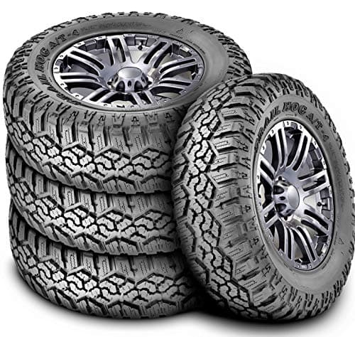 Set of 4 (FOUR) Kanati Trail Hog A/T-4 All-Terrain Radial Tires-LT265/60R20 121/118Q LRE 10-Ply