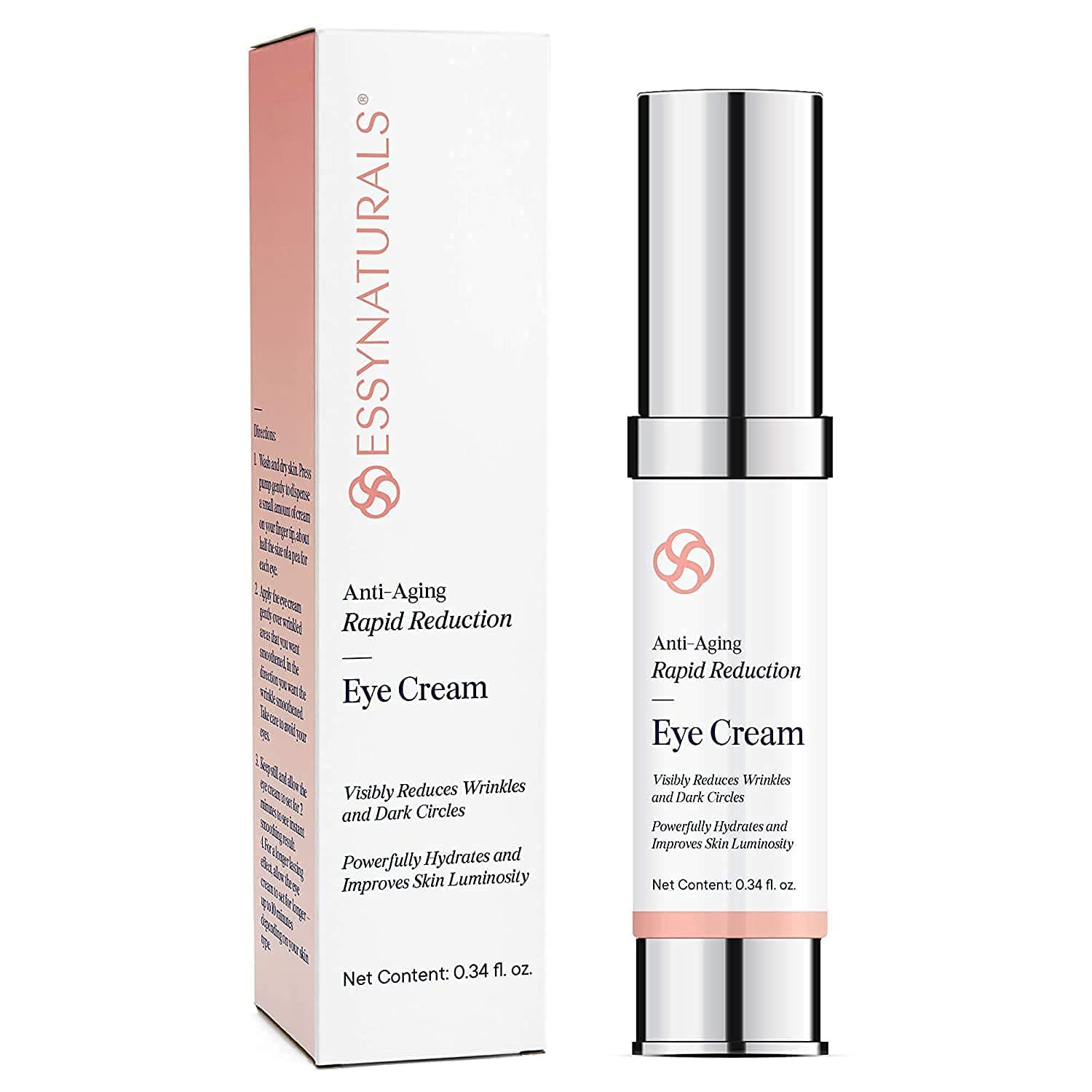 Anti-Aging Rapid Reduction Eye Cream - Visibly and Instantly Reduces Wrinkles, Under-Eye Bags, Dark Circles in 120 Seconds