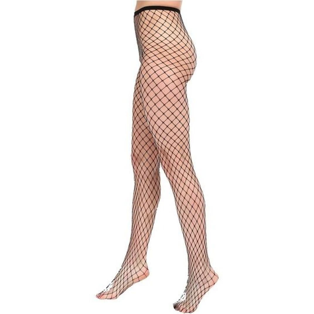 Silver LegsBlack Whale Net Extra Large Net Tights