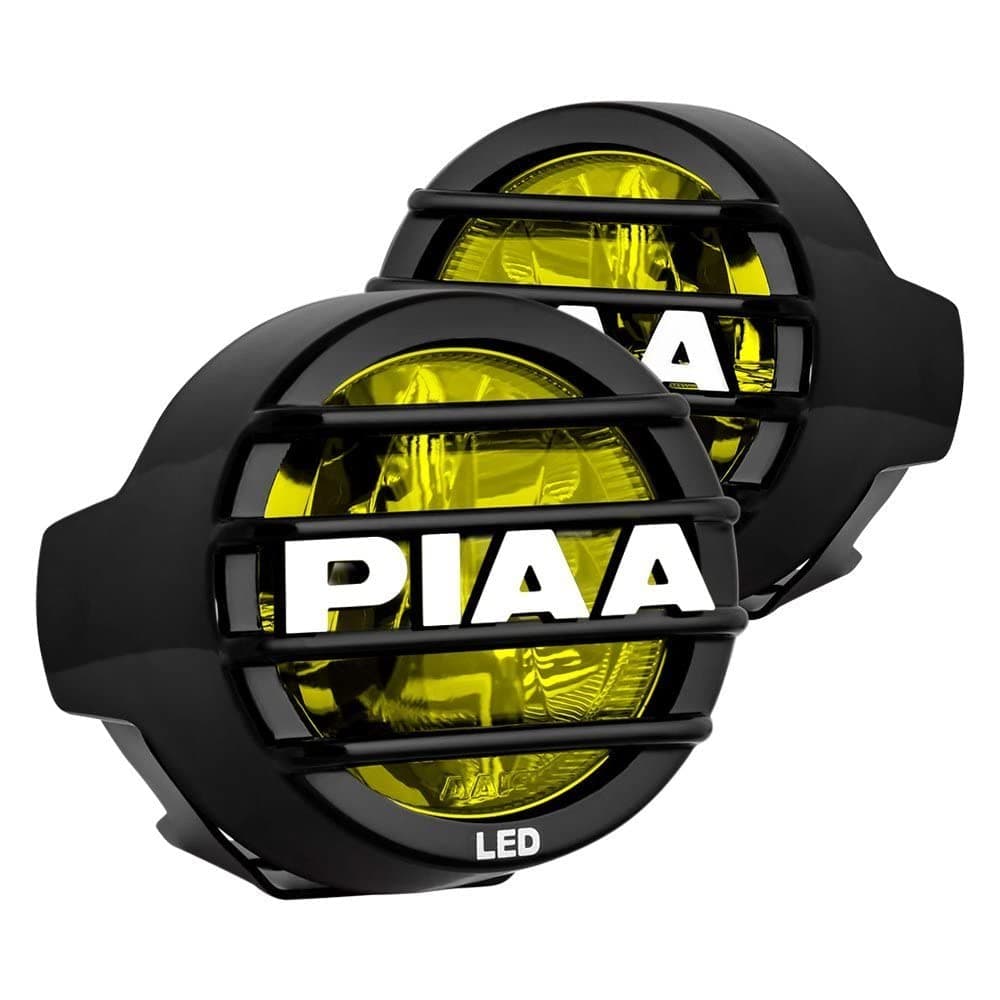 "PIAA 22-05372 LP530 Yellow 3.5" LED Ion Driving Light Kit", white