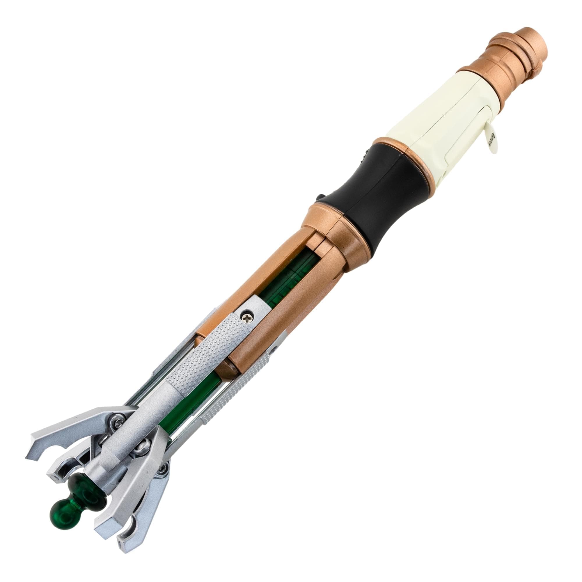 Toynk Doctor Who 11th Doctor Electronic Sonic Screwdriver Prop | Features Light and Sound Effects | Officially Licensed Collectible