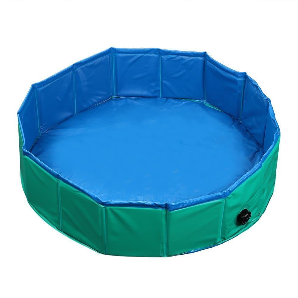 Slaiya Foldable Dog Pet Swimming Pool Bathing Tub