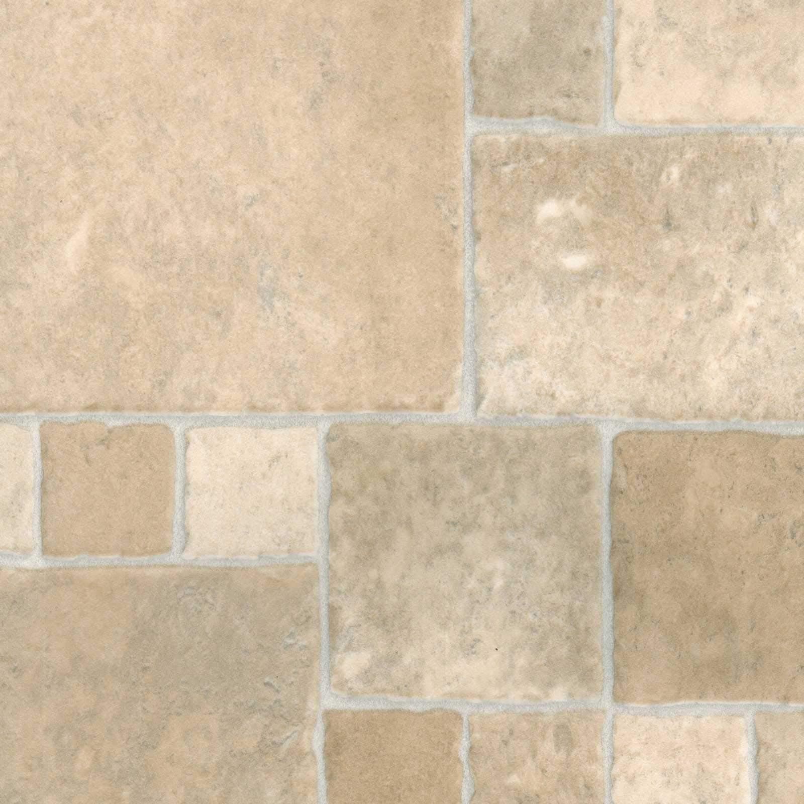 WKLL0535T-Toucon 3.8 MM Thick Stone Tile effect Anti Slip Vinyl Flooring Home Office Kitchen Bedroom Bathroom High Quality Lino Modern Design 2M 3M 4M wide (Leoline)3X3