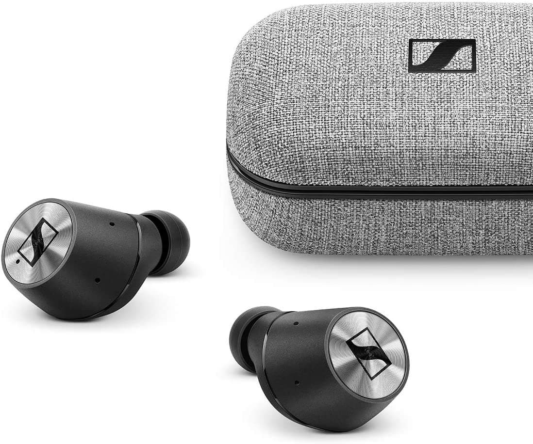 Sennheiser MOMENTUM True Wireless In-Ear Headphones with Touch Control, Transparent Hearing and Charging Case