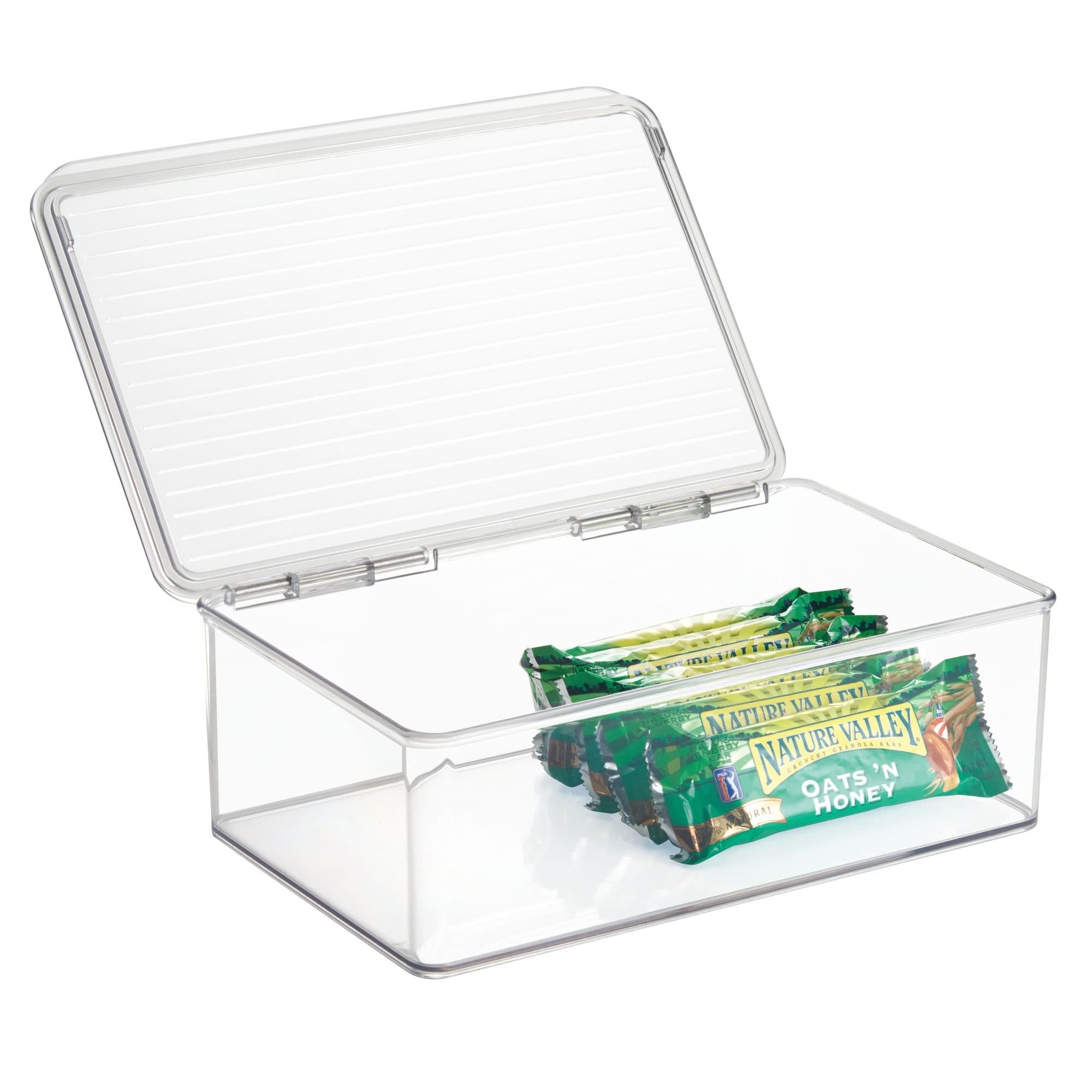 iDesign Storage Container, Clear, 10.75X7.25X3.75 Inch, 63132