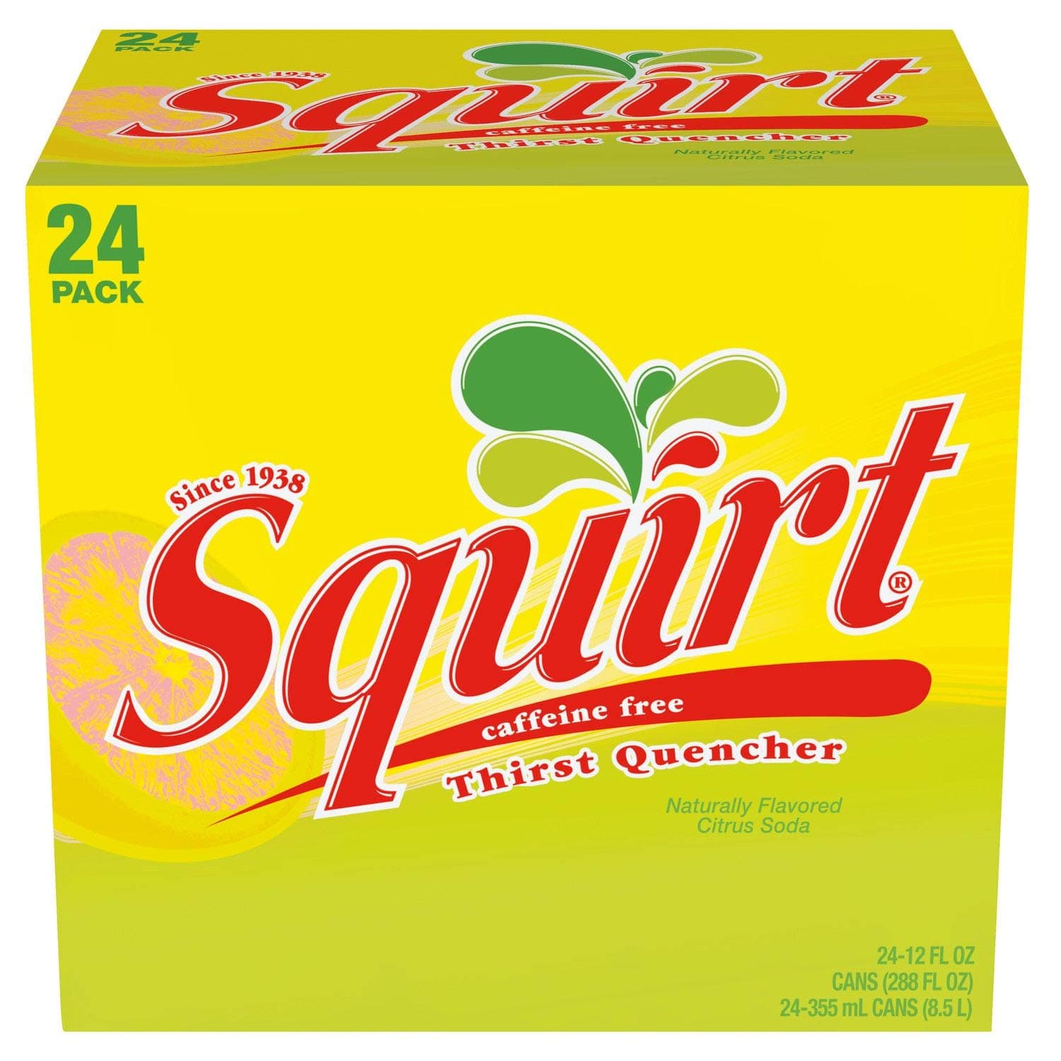 Squirt Citrus Soda (12 oz. cans, 24 pk.)