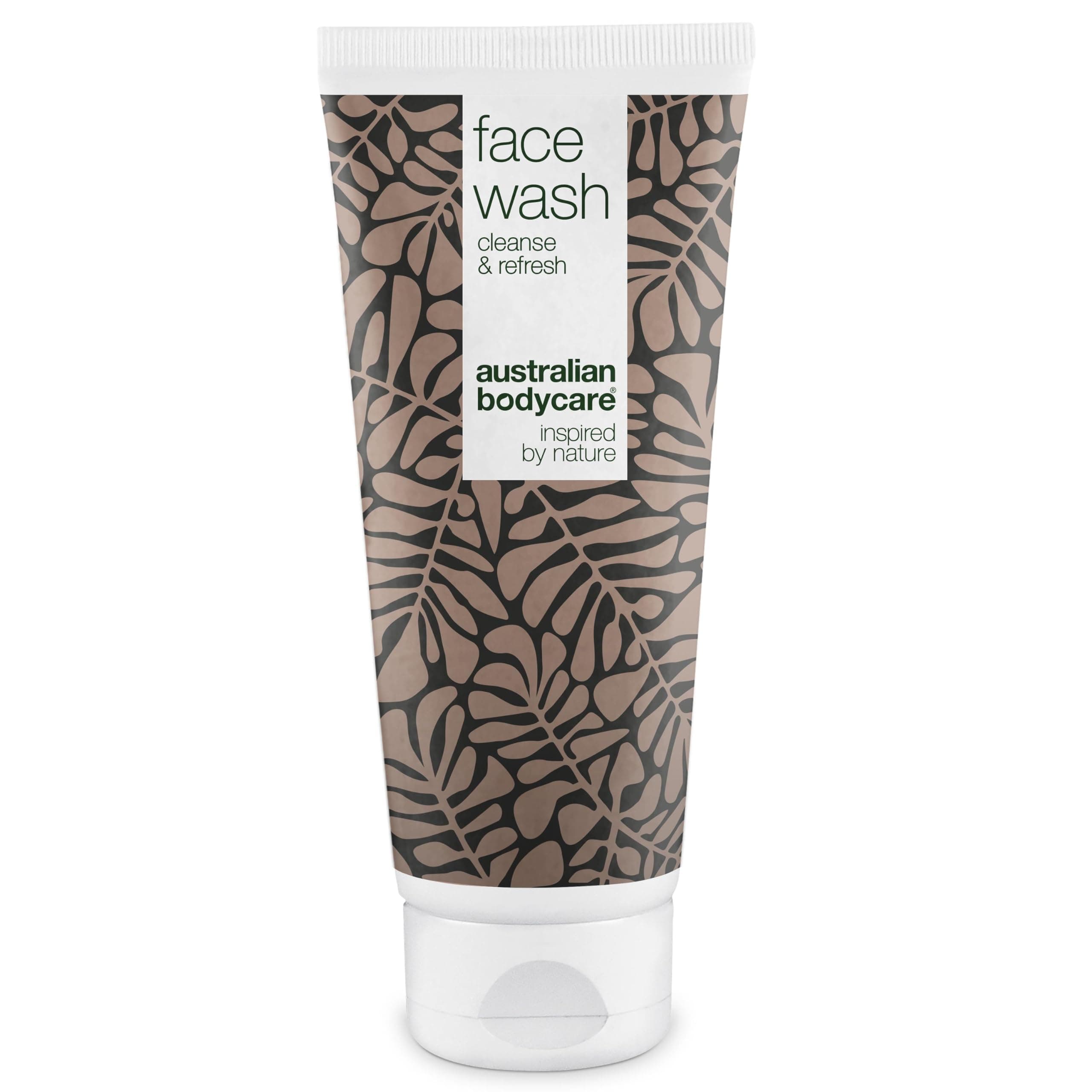 Face Wash 200ml - Facial cleanser with Tea Tree Oil | Deep Cleansing Spot Wash against acne and oily skin | For Women & Men