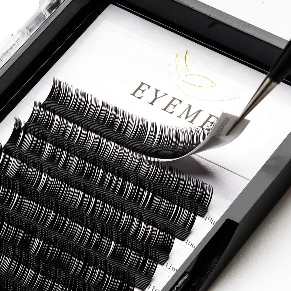 Eyelash Extensions 0.20mm C Curl 9-15 Mix Premium Lash Extension Light Lashes Individual Eyelashes Black Mink Lashes Extensions Professional Perfect Suppliers for Salon Use by EYEMEI (0.20-C-Mix)