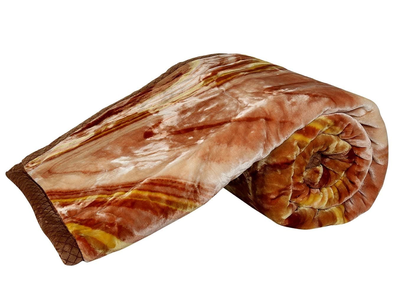 Acmura Polyester 650 TC Blanket (Brown_Double)