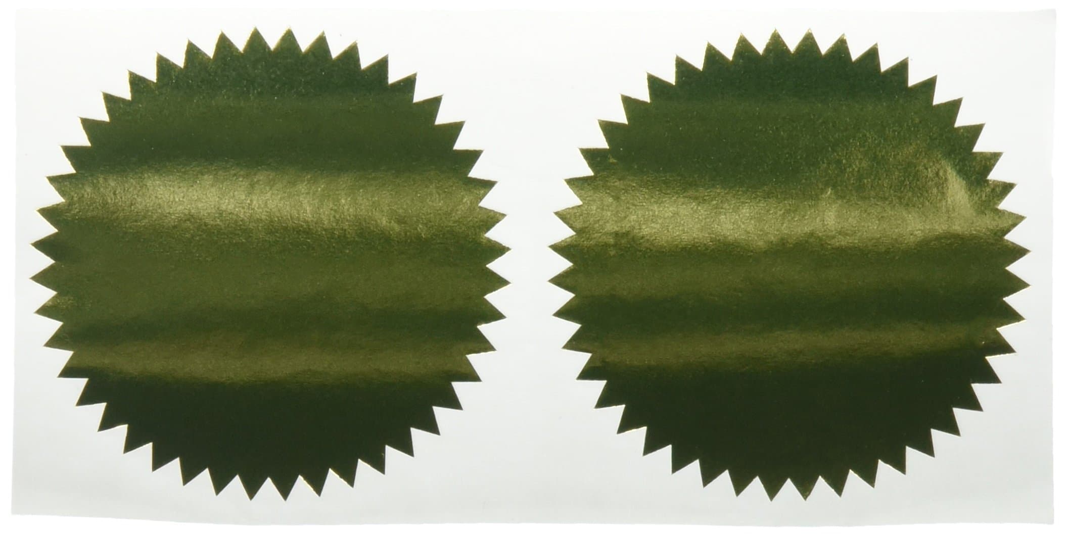 HayesSCHOOL PUBLISHING VA313 Stickers Gold Blank, 2" Diameter (Pack of 50)