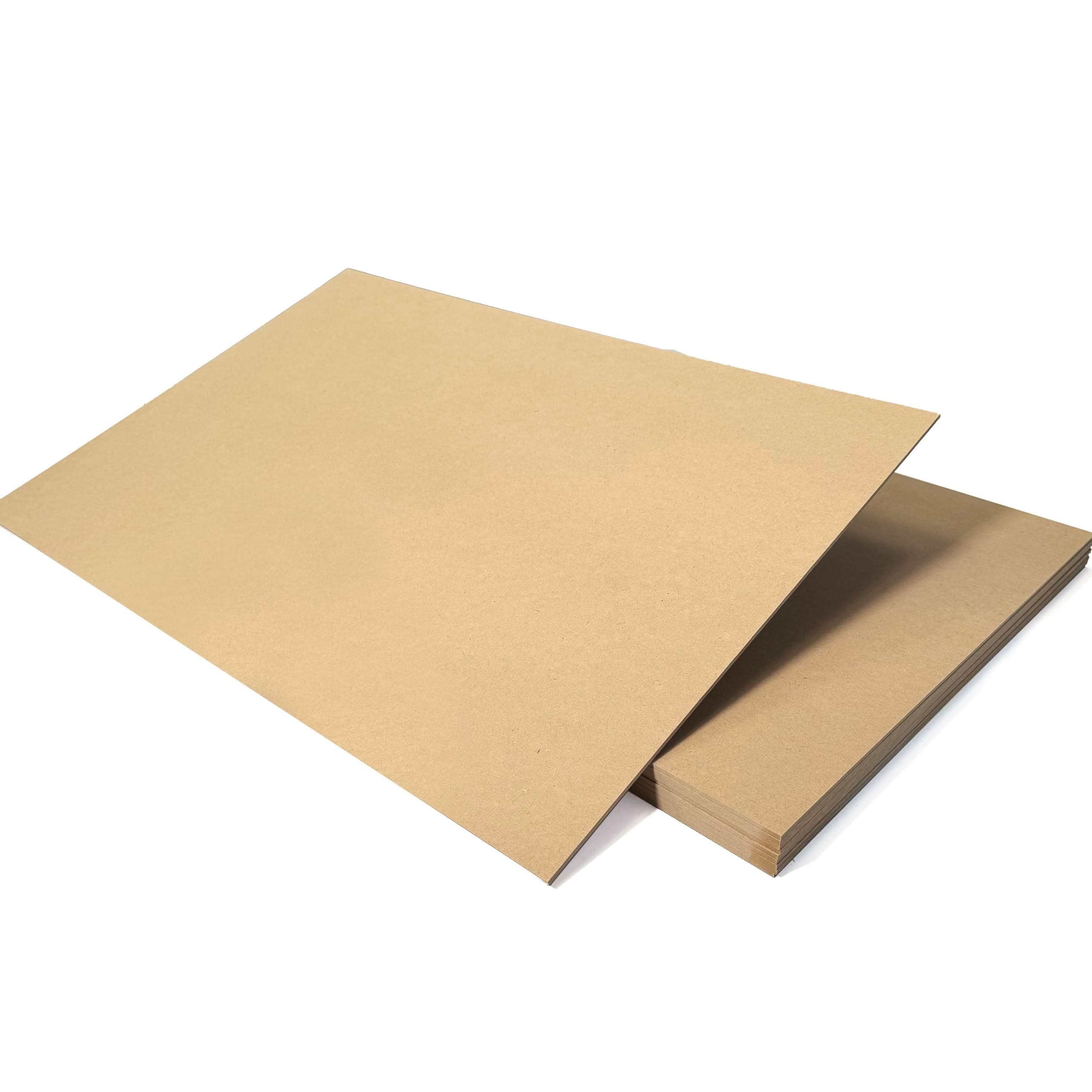 Craft Closet 10 Boards of 12”x 19”, 3mm 1/8th inch MDF (Medium Density Fibreboard), Glowforge Ready, Unfinished | for Laser Engraving, CNC, Wood Burning, Router, Scroll Saw. by