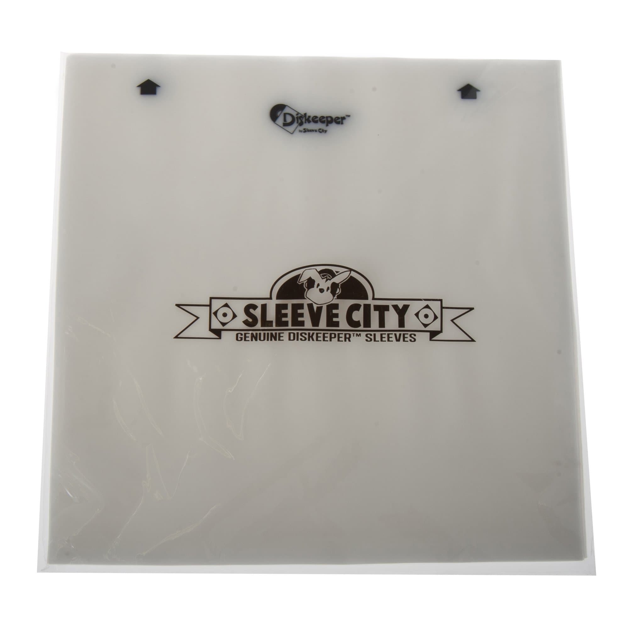 Diskeeper Anti-Static Inner Sleeves – Premium HDPE Record Sleeves for 12" Vinyl LPs (50 Pack)