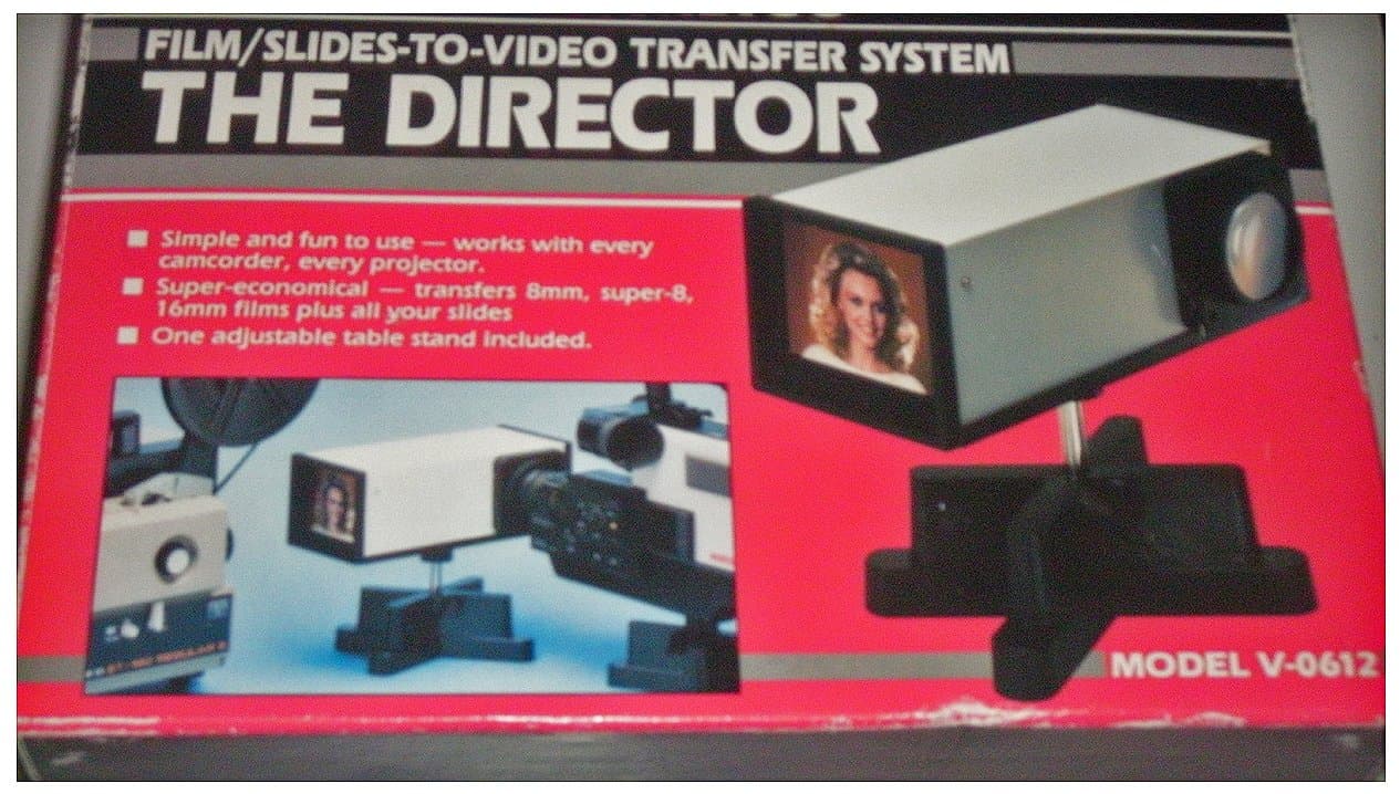 Film/slides-to-video Transfer System - The Director - Model V-0612