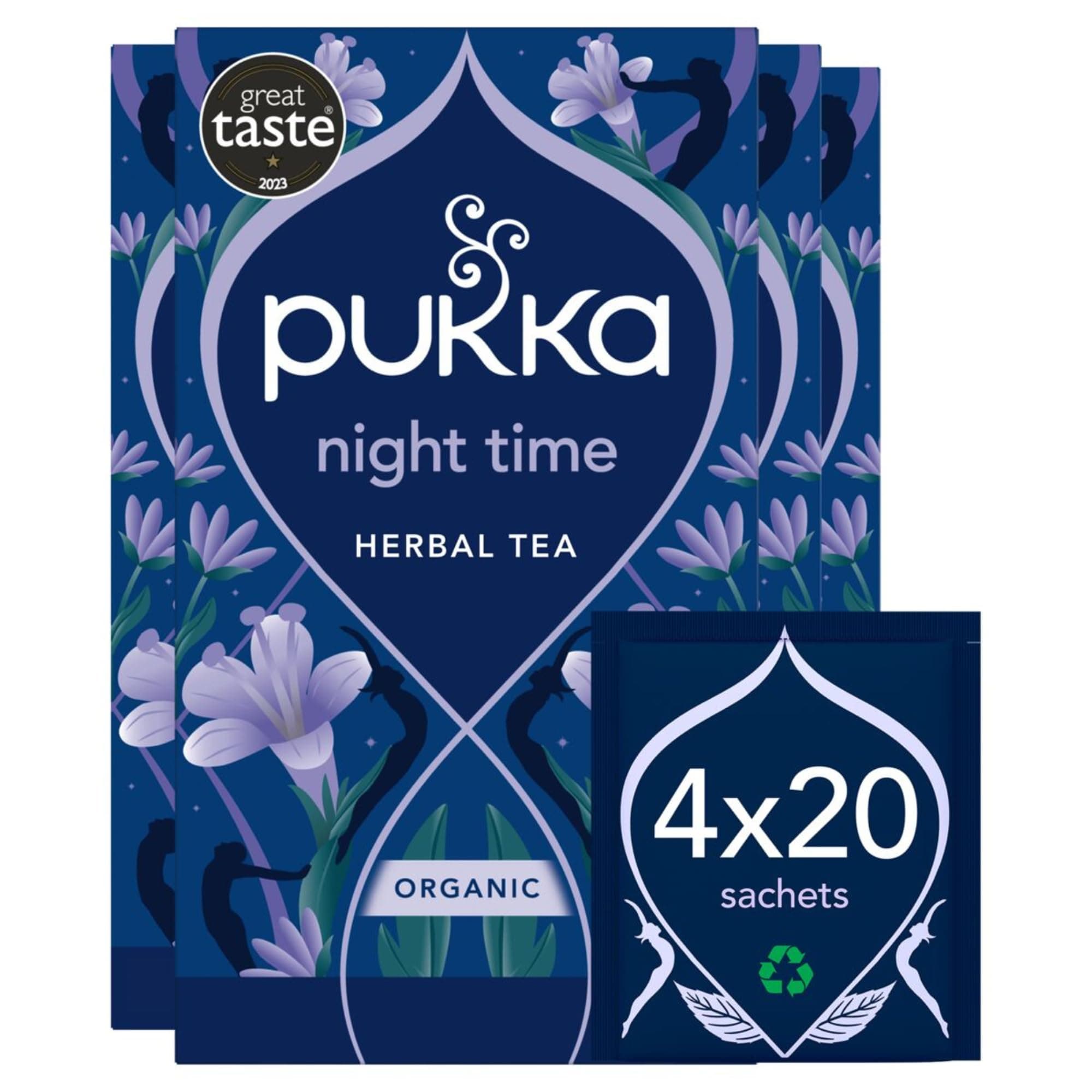 Pukka Tea - Night Time - (Pack of 2) 20g net weight each