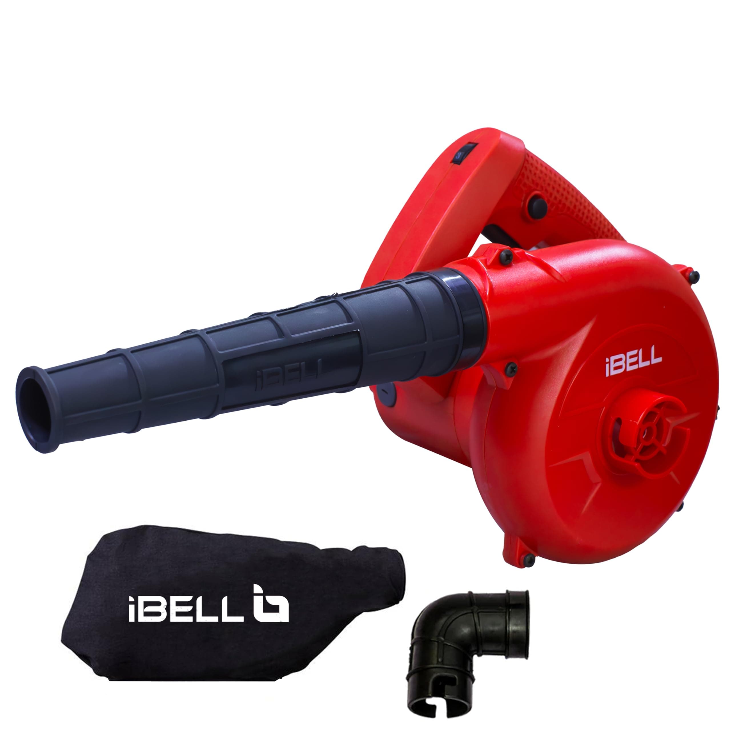 iBELL Air Blower 600W, IBL EB60-69, RPM 14000, Blow Rate 3.3M/Min, with Vacuum dust collecting bag, Professional Quality,Variable Speed Control