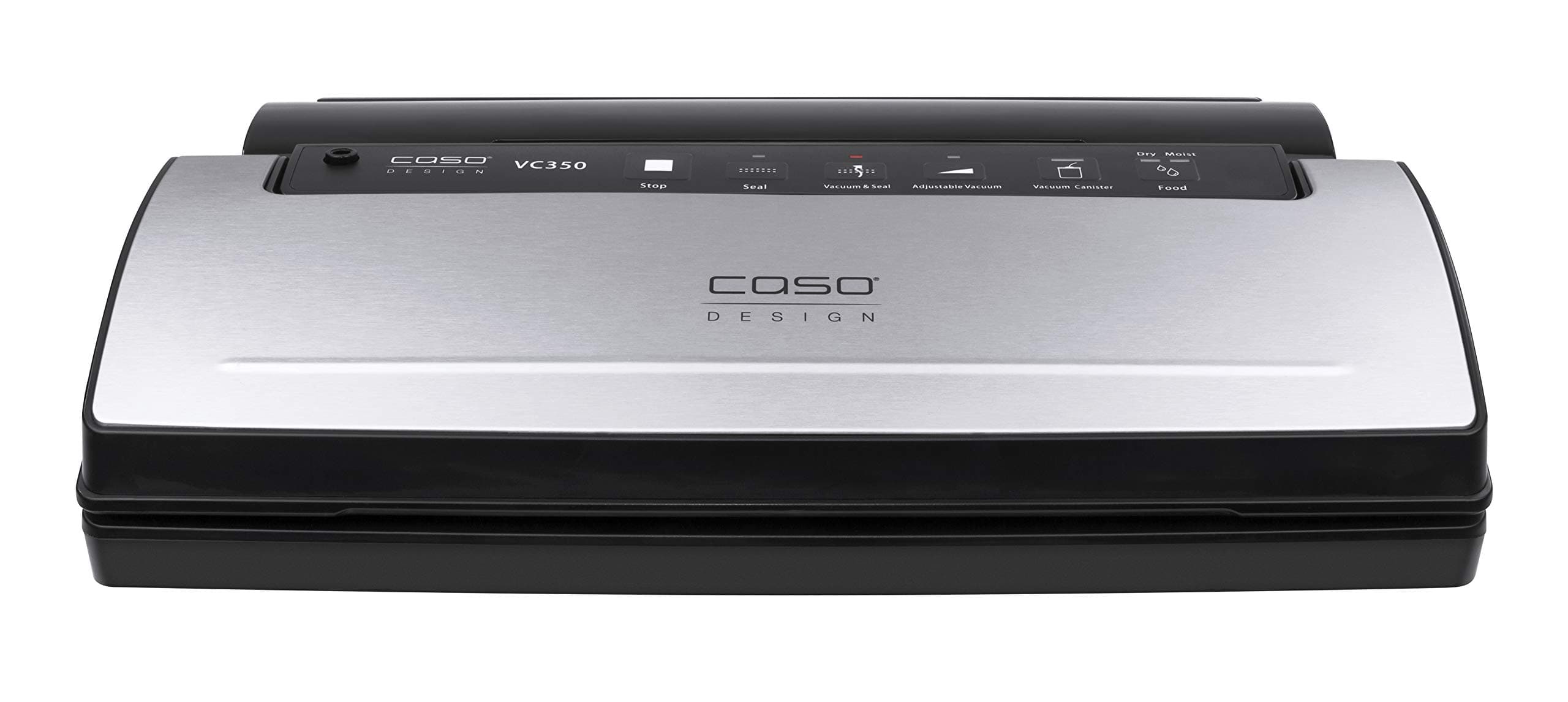 Caso Design VC 350 One System, 11394 Food Vacuum Sealer, No bags included, Stainless