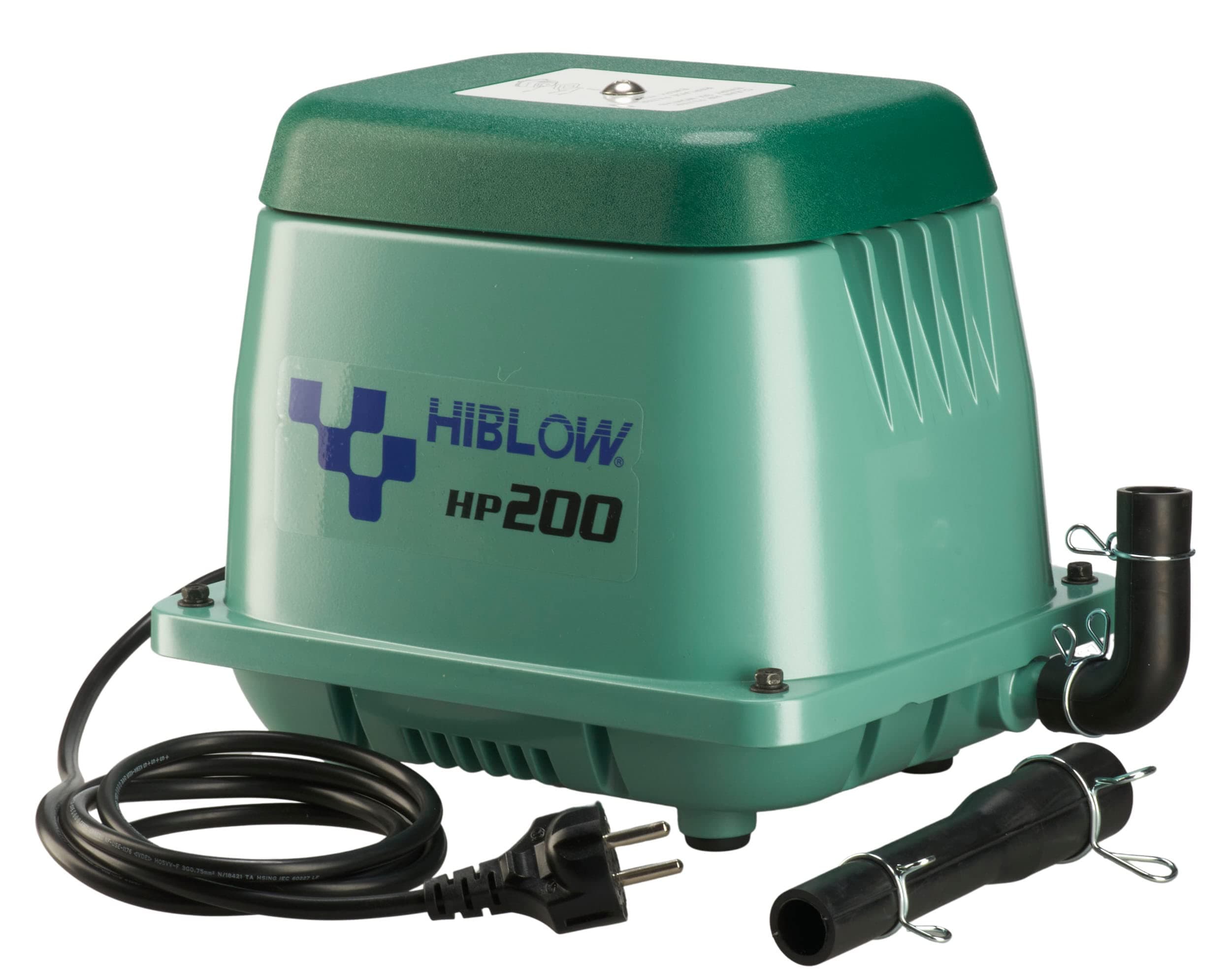 HiBlow HP-200 Air Pump 230 l/min at 1.3 m, Output 18 mm, 210 Watt