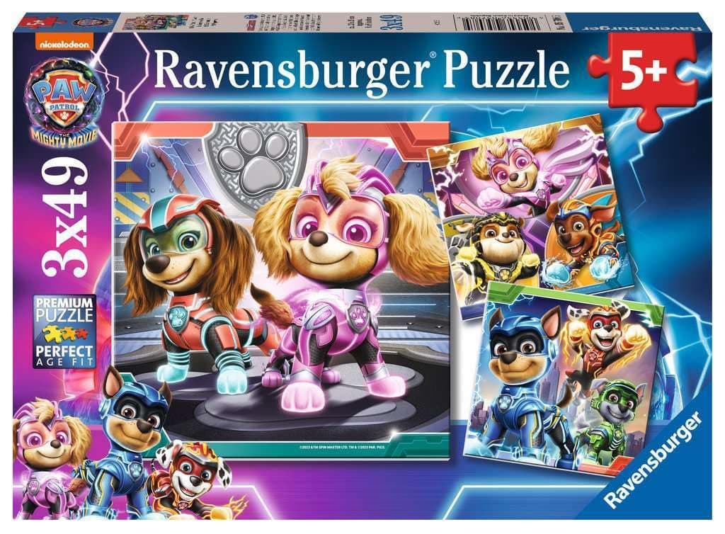 RavensburgerPaw Patrol The Mighty Movie 3x49p (10105708)