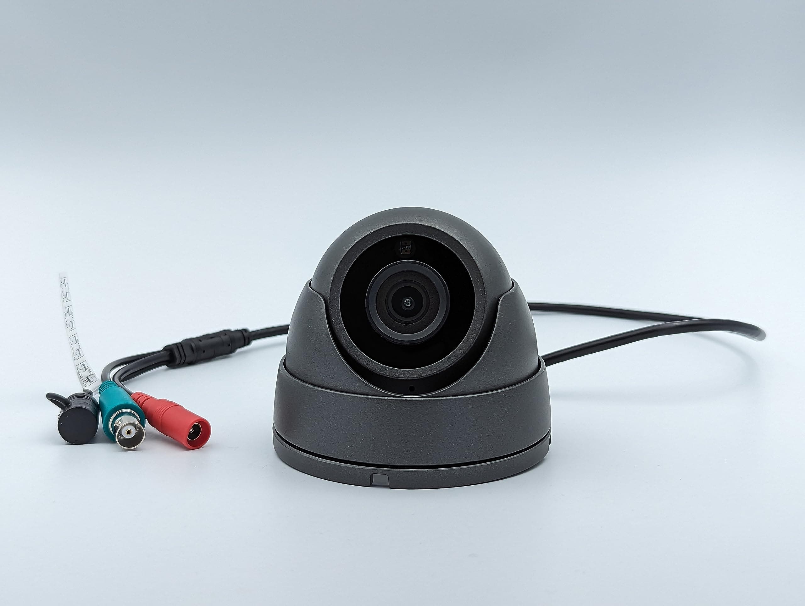 LEXAcctv 4in1 HD 2MP 1080P 2.8mm Wide Angle View Lens TVI AHD CVI Analog (CVBS) CCTV Dome Camera Night Vision OSD Controller Waterproof Weatherproof Hard Metal Vandal Proof Black Gray