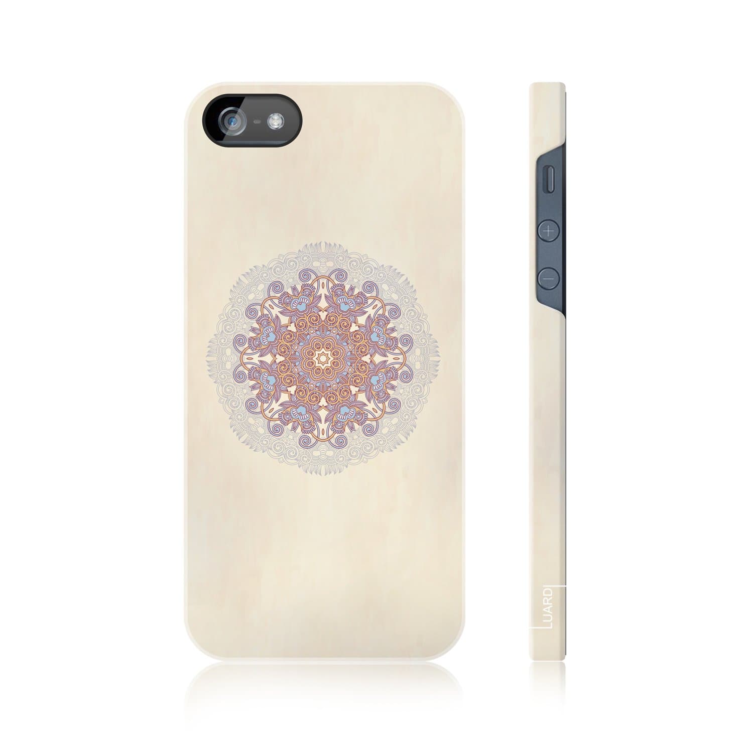 Luardi Snap-On Decorative Back Covers for iPhone 5/5S - Bohemian Bouquet - Retail Packaging - Multi