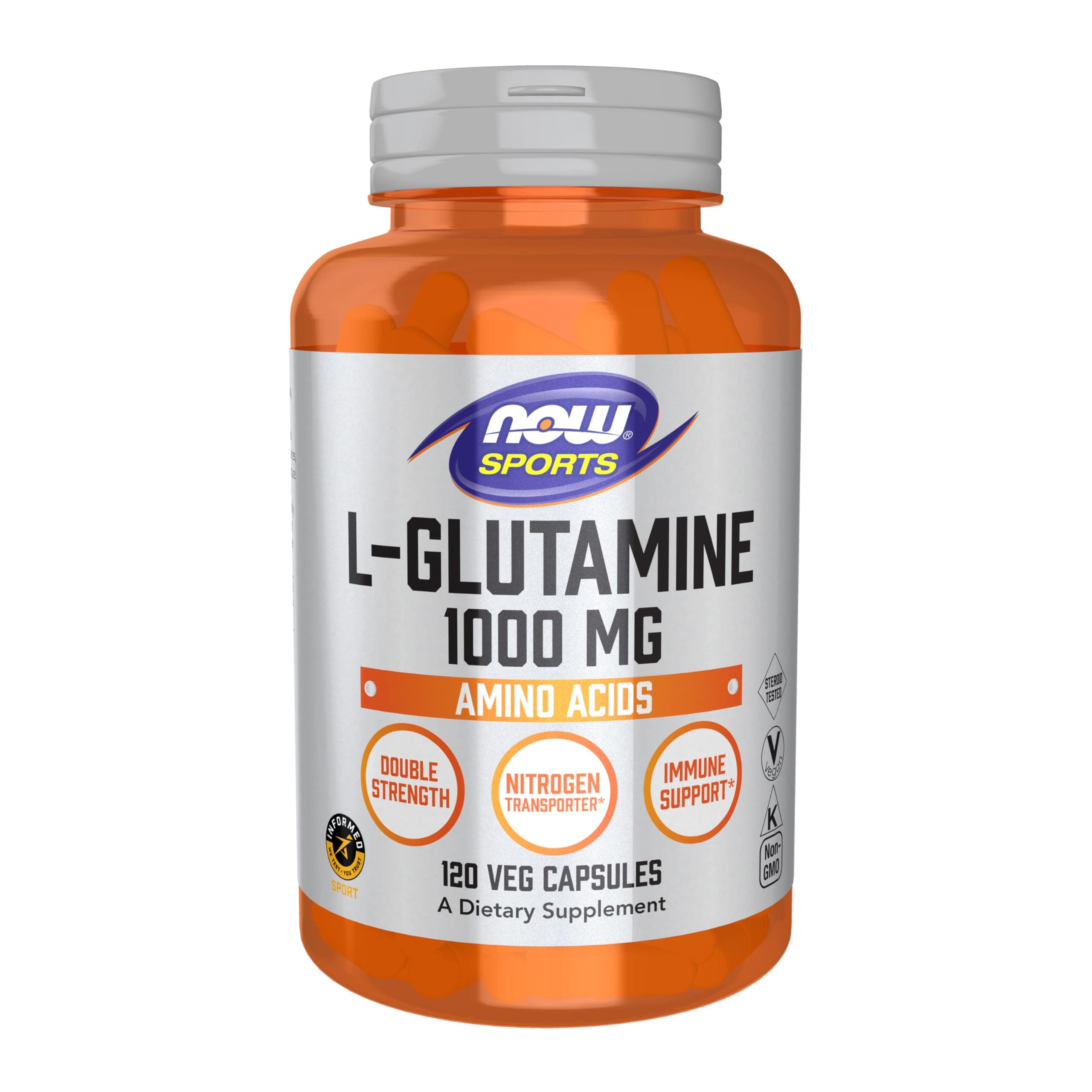 Sports L-Glutamine 1000mg 120 vcaps