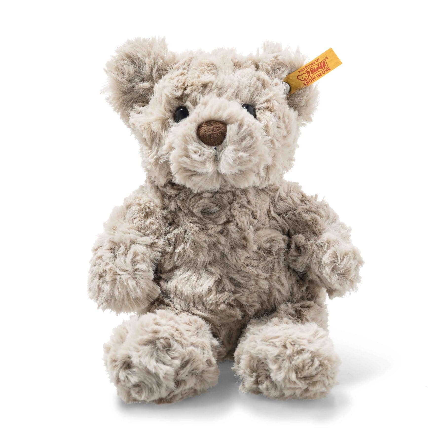 113413 Soft Cuddly Friends Honey Teddy Bear, Grey, 18 cm