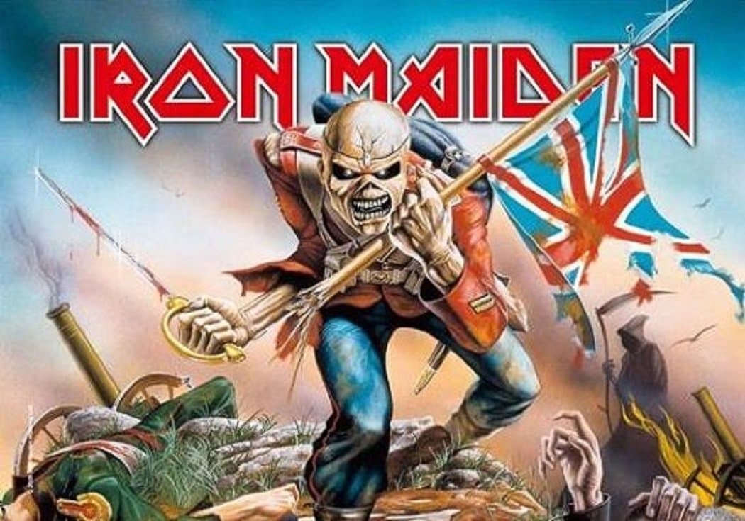 LPGI Iron Maiden Trooper Large Fabric Poster / Flag 40" x 30"