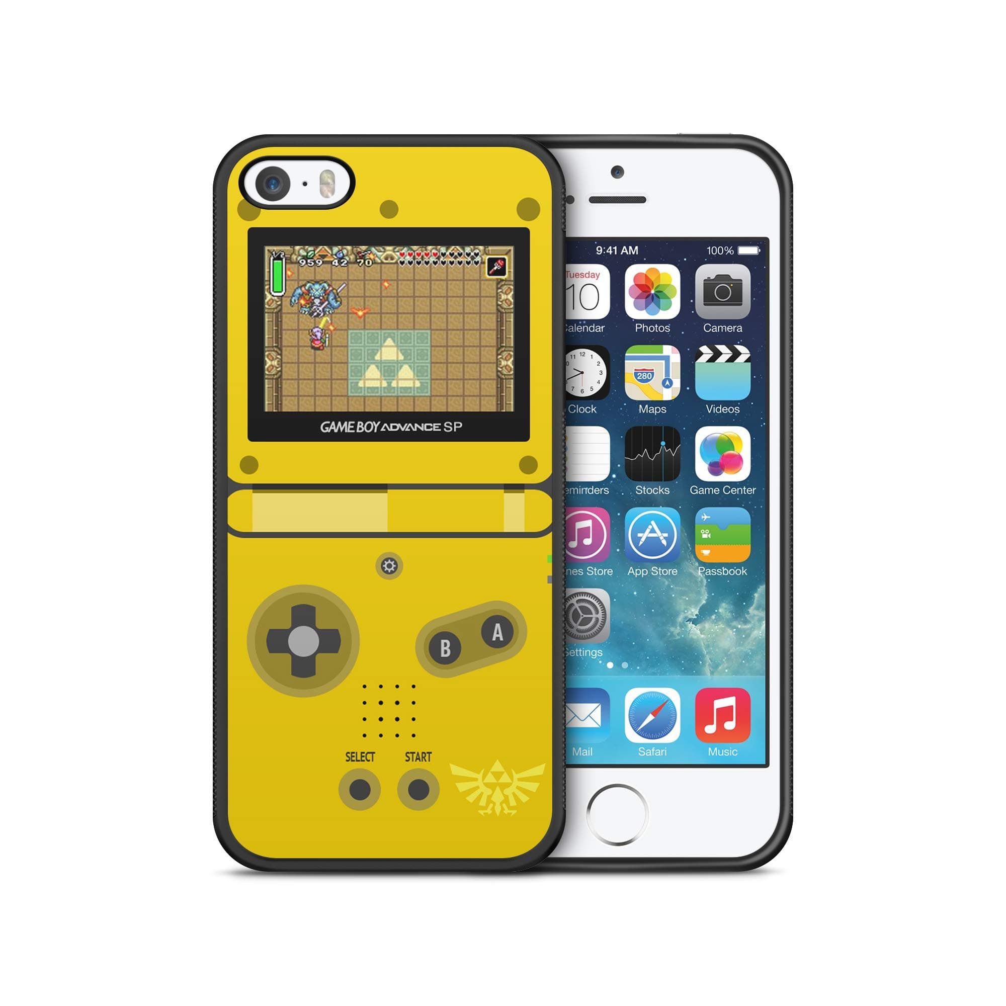 Zelda Gameboy Advance SP ModifiedCases Bumper Case Compatible with iPhone 5/5S