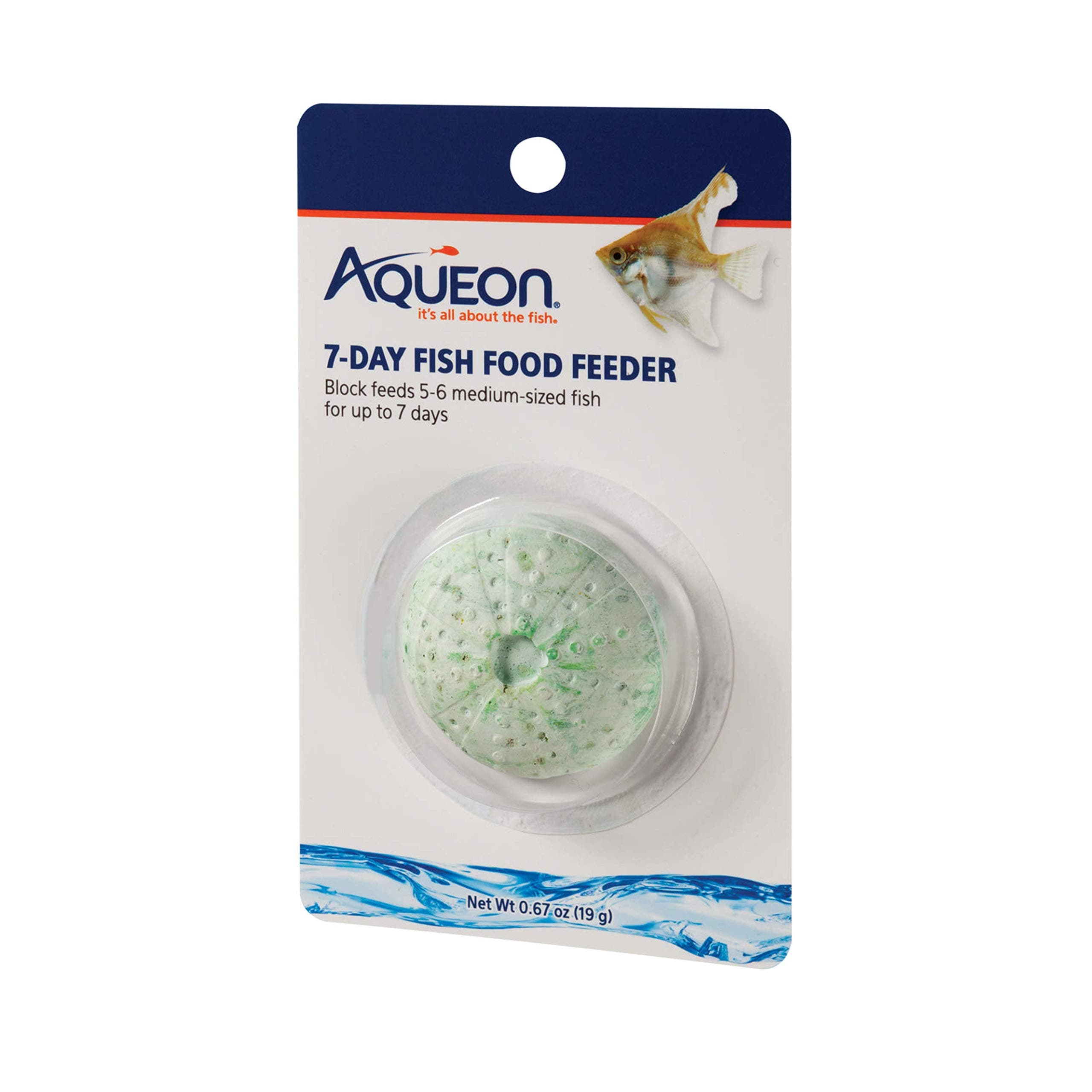 Aqueon 7 Day Vacation Feeder Slow- Release Fish Food for Tropical Fish - 1 Pack