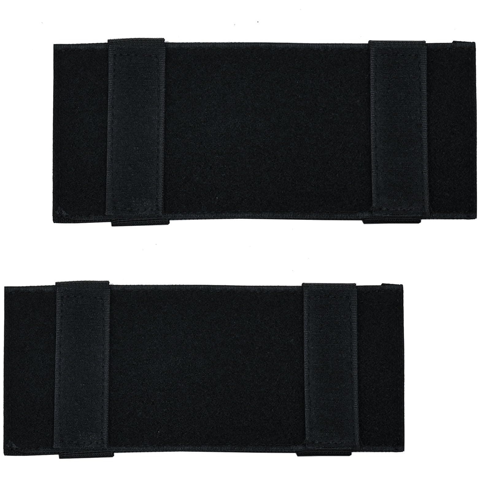 2Pack Molle Patch Panel Badge Pad Morale Patches Hook&Loop ID Tag Plank Adapter Panel for DIY Patch Badge 7''x3.4'‘