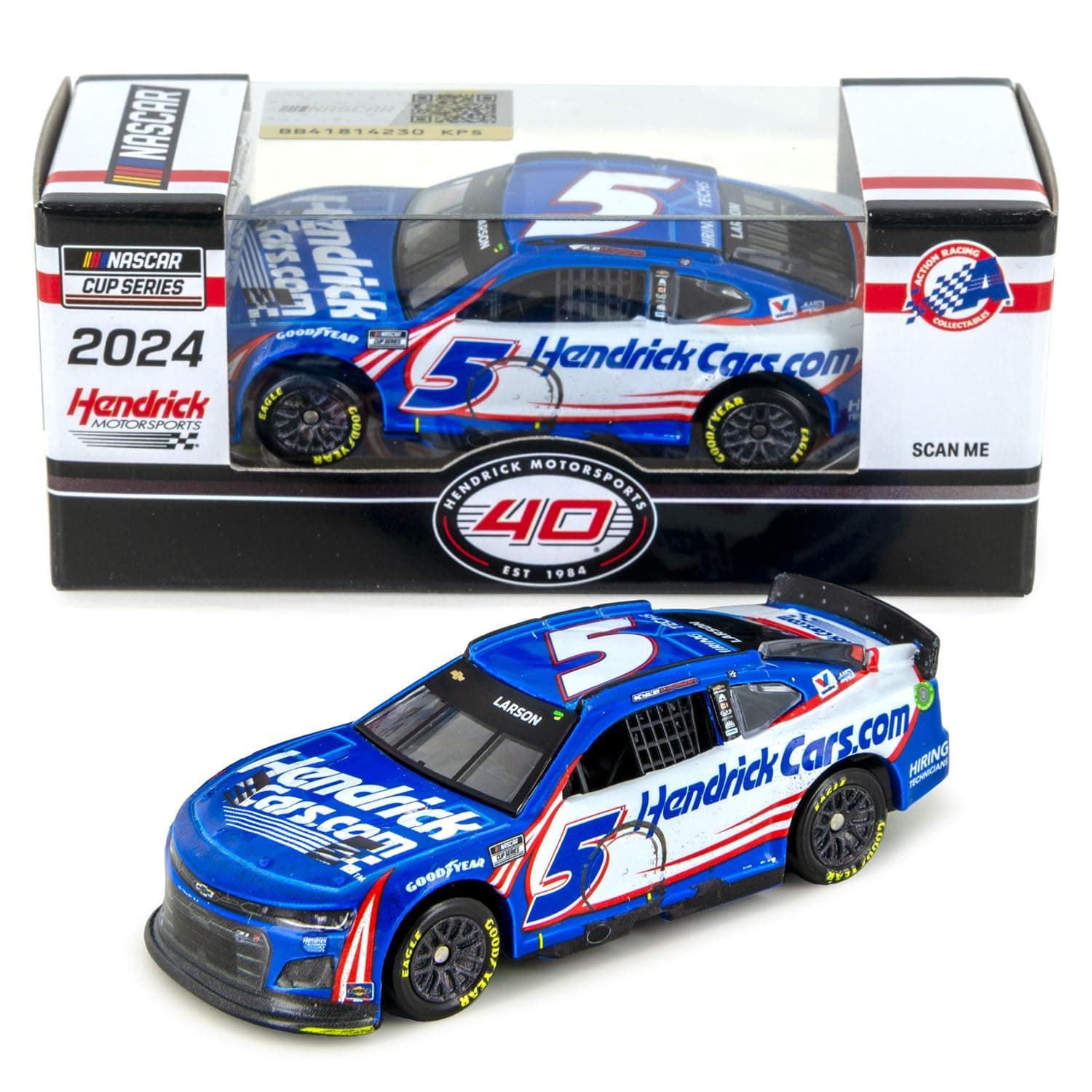 Lionel Racing Kyle Larson 2024 Kansas Race Win Diecast Car 1:64 Scale