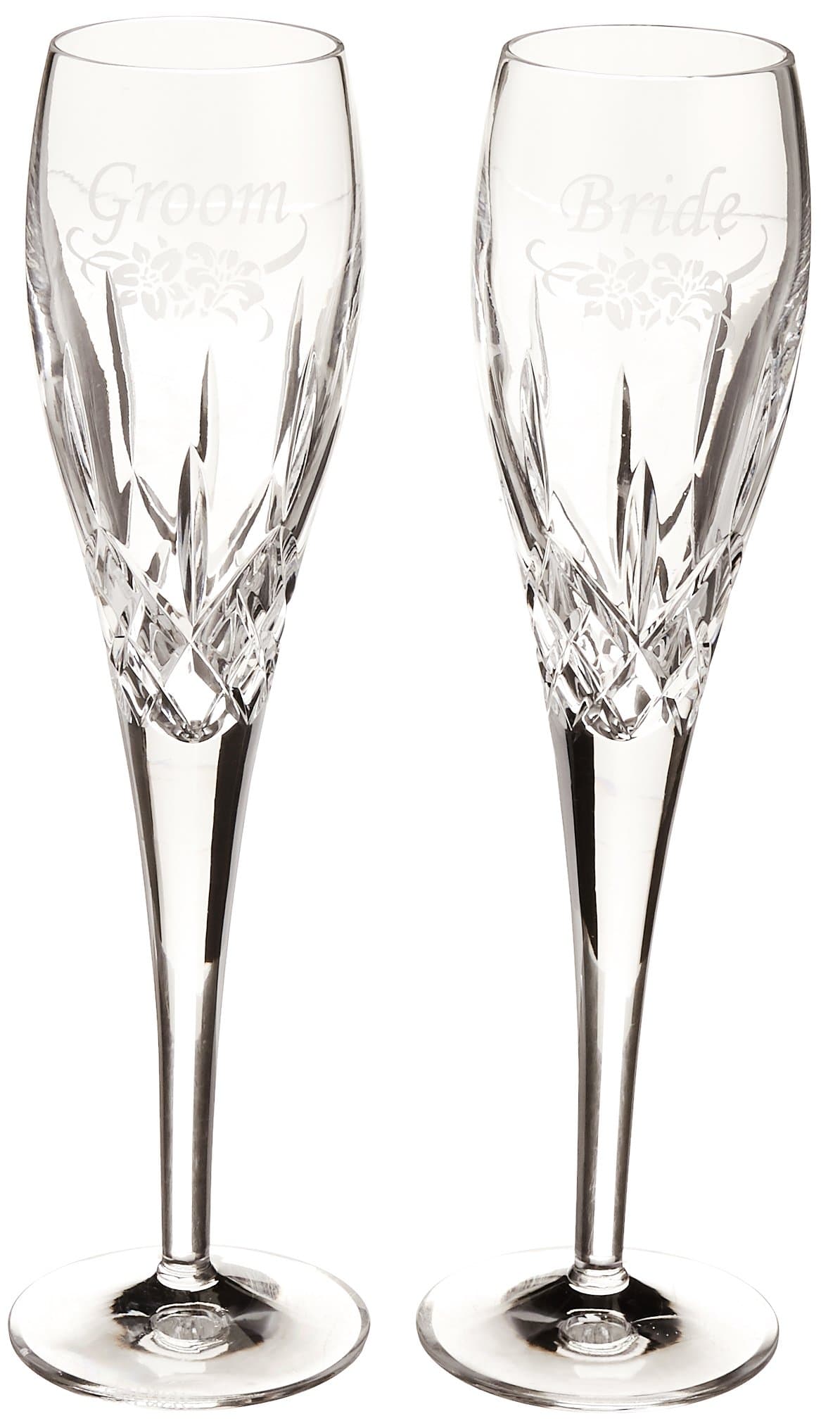 Galway Standard Engraved Flute Bride/Groom Pair