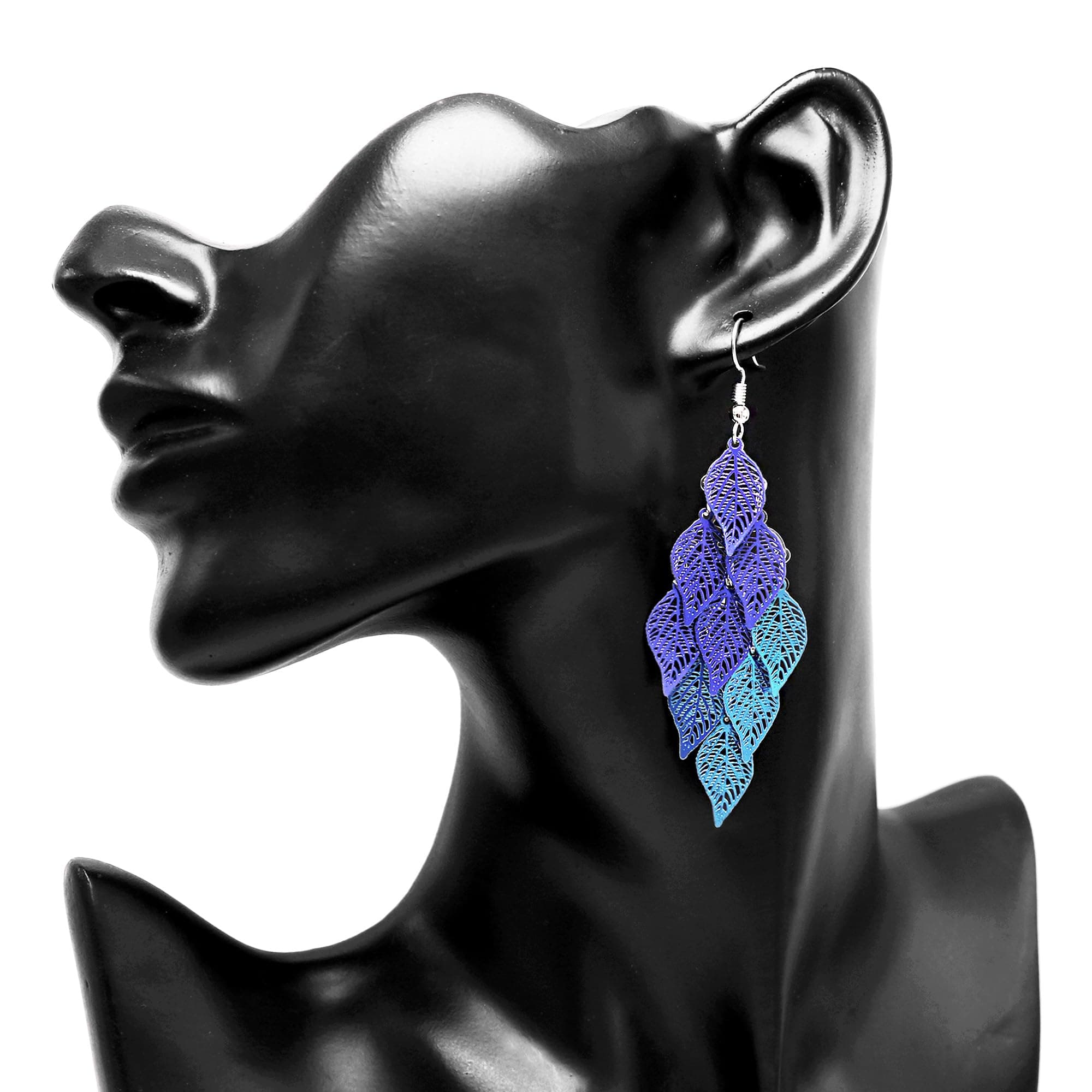 Aisansty Dangle Earrings for Women Handmade Boho Super Lightweight Chandelier Dangle Drop Earring Gold Silver Plated