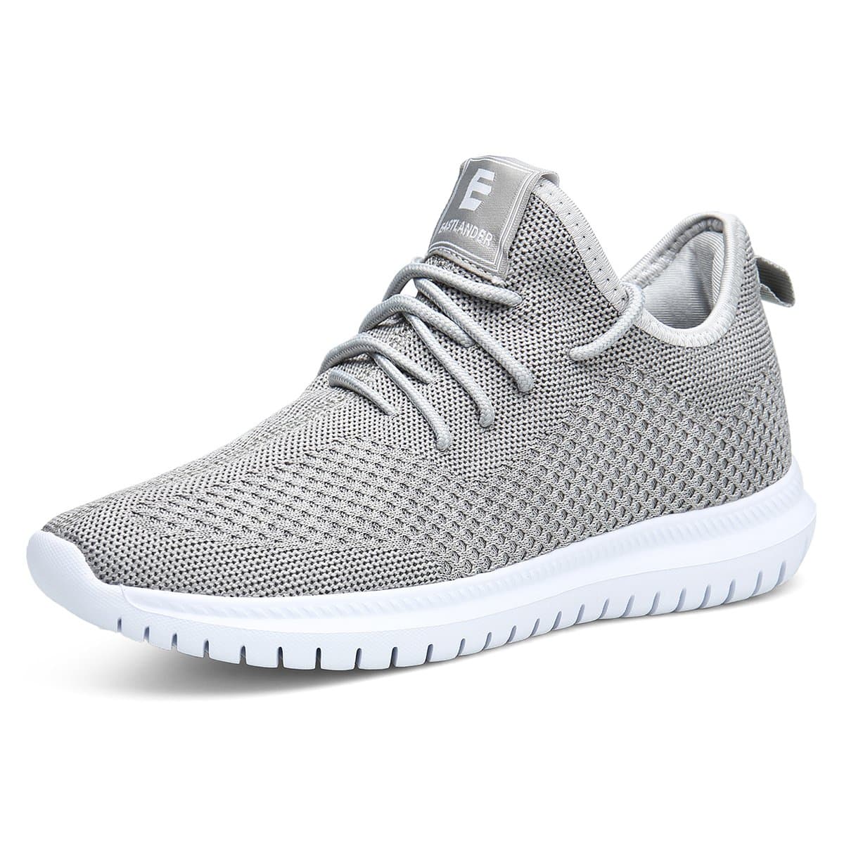 Aeiniwer Sneakers for Men and Women Lightweight Athletic Walking Shoes Casual Sneakers Lace-up Running Sports Shoes SPT002-U2-38