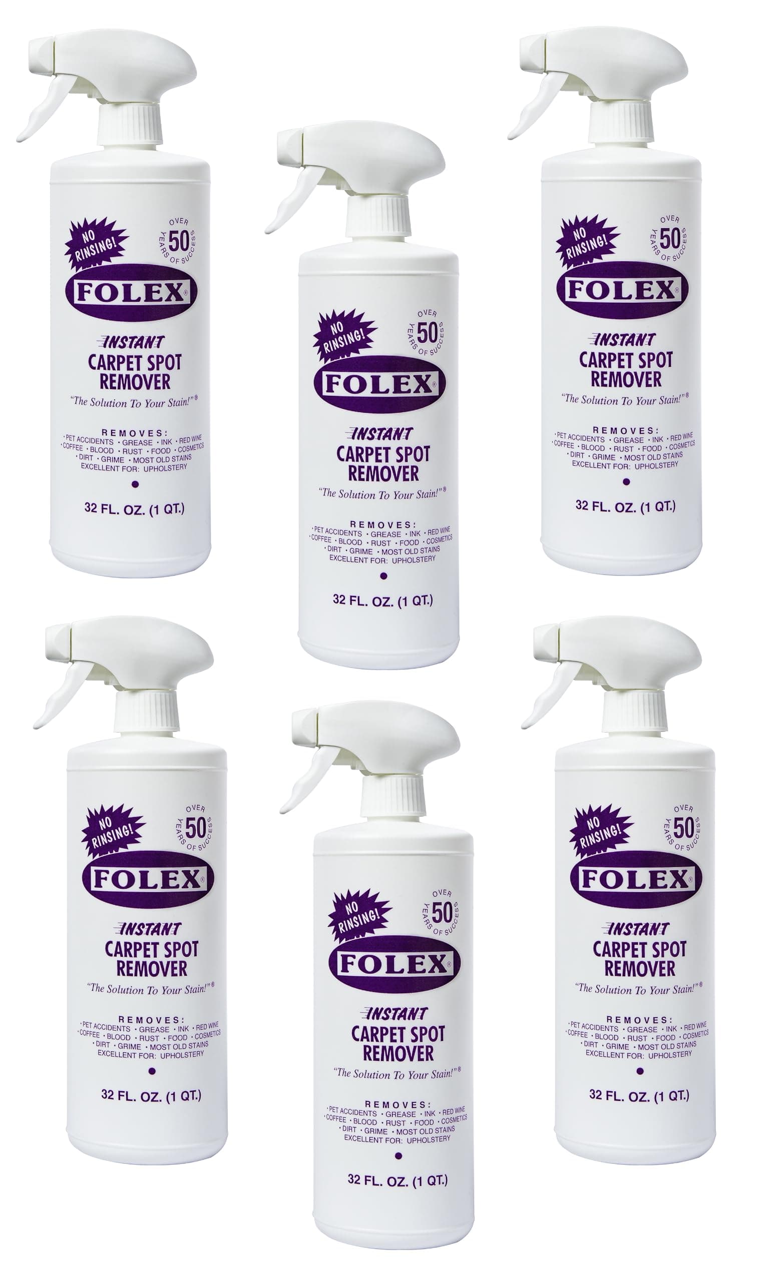 Instant Carpet Spot Remover, 32oz, Pack of 6