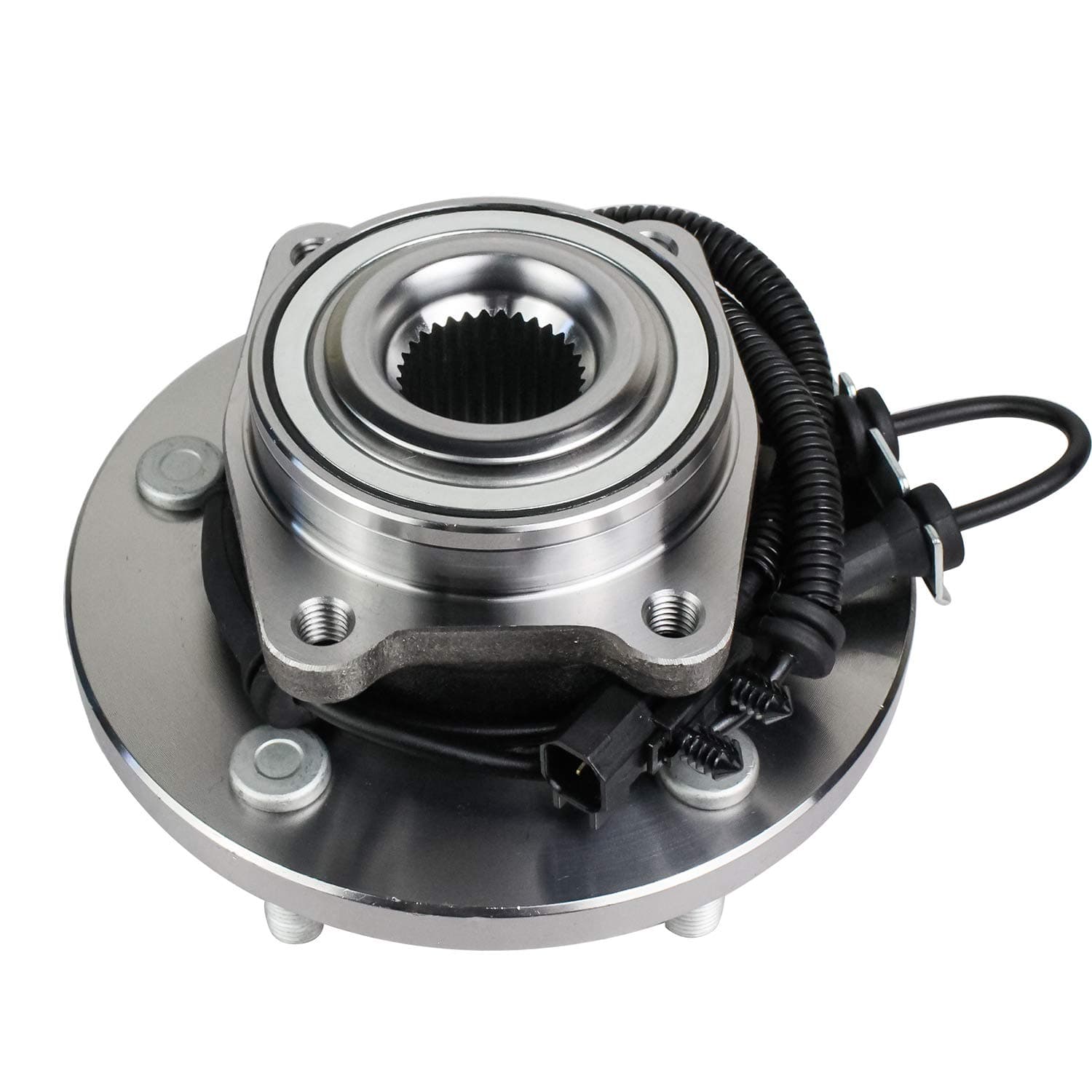 513273 Front Wheel Hub And Bearing Assembly Compatible with 2008-2016 Dodge Grand Caravan, 2008-2016 Chrysler Town & Country, 2009-2014 VW Routan, 2012-2015 Ram C/V