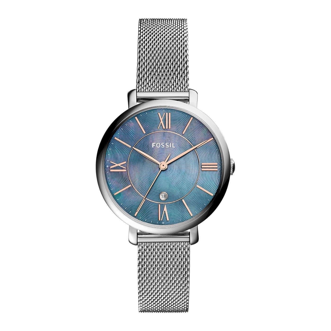 Fossil Women's Analogue Quartz Watch with Stainless Steel Strap ES4322