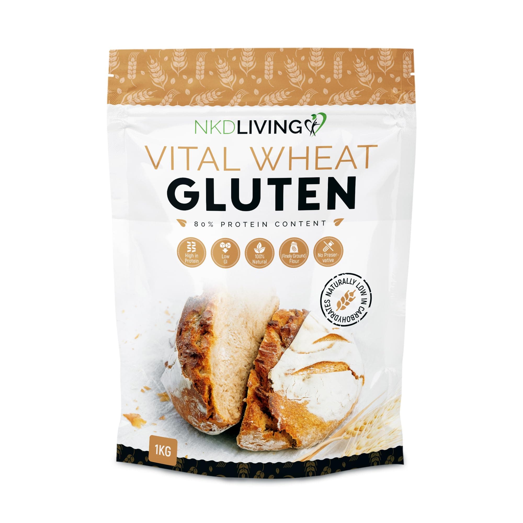 Vital Wheat Gluten 1kg by NKD Living