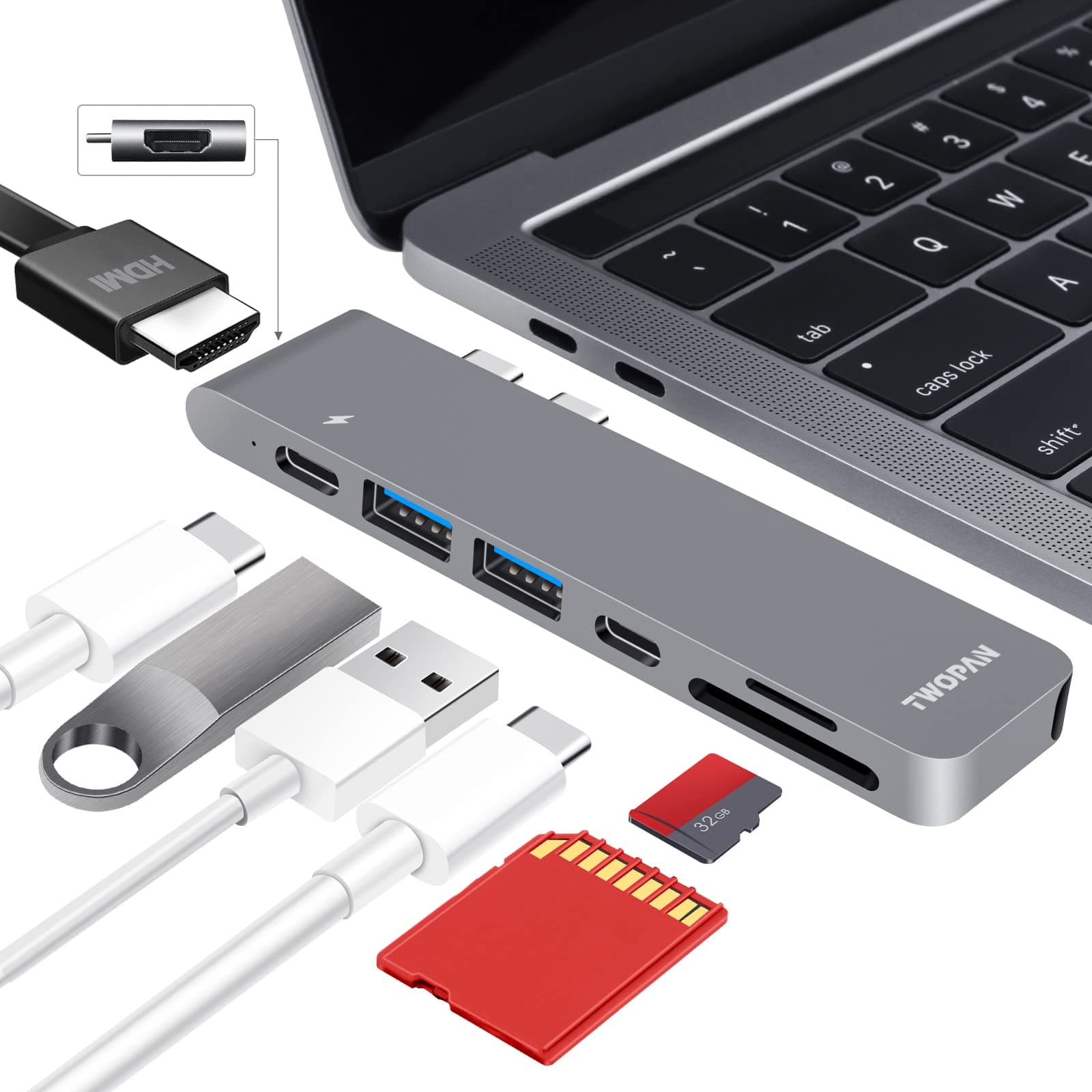 7-IN-1 USB C Hub