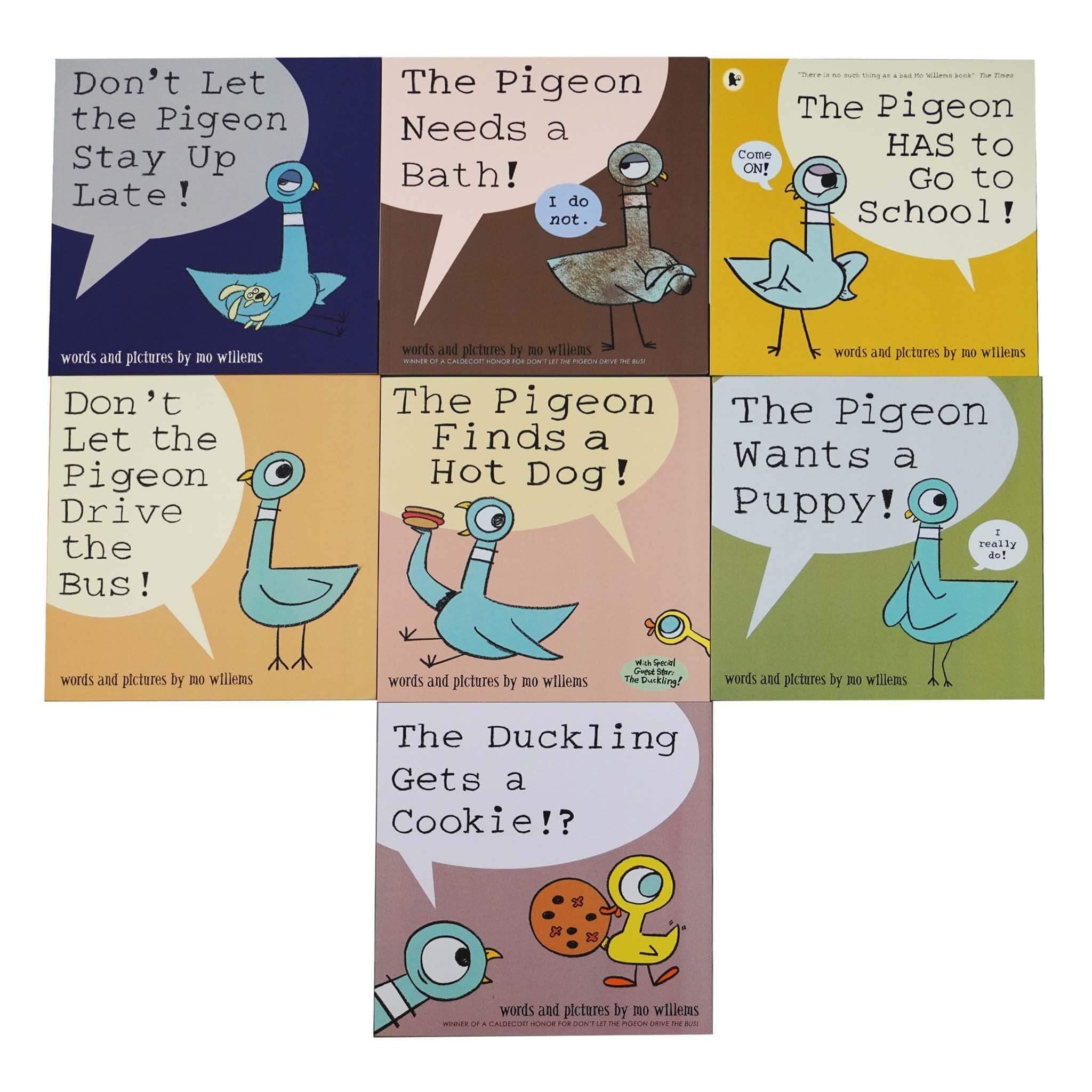 The Mo Willems' Pigeon Book Collection