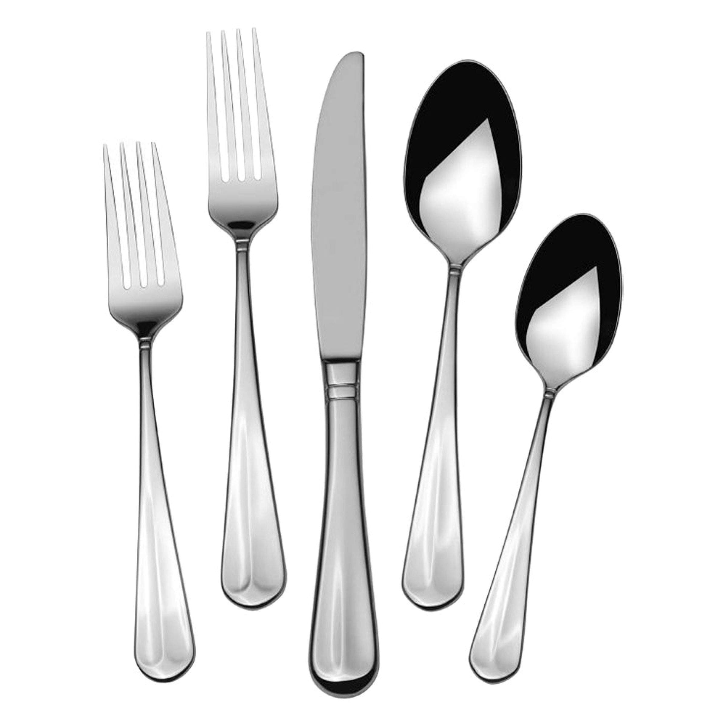 Mikasa Colette 45-Piece Flatware Set, Service For 8