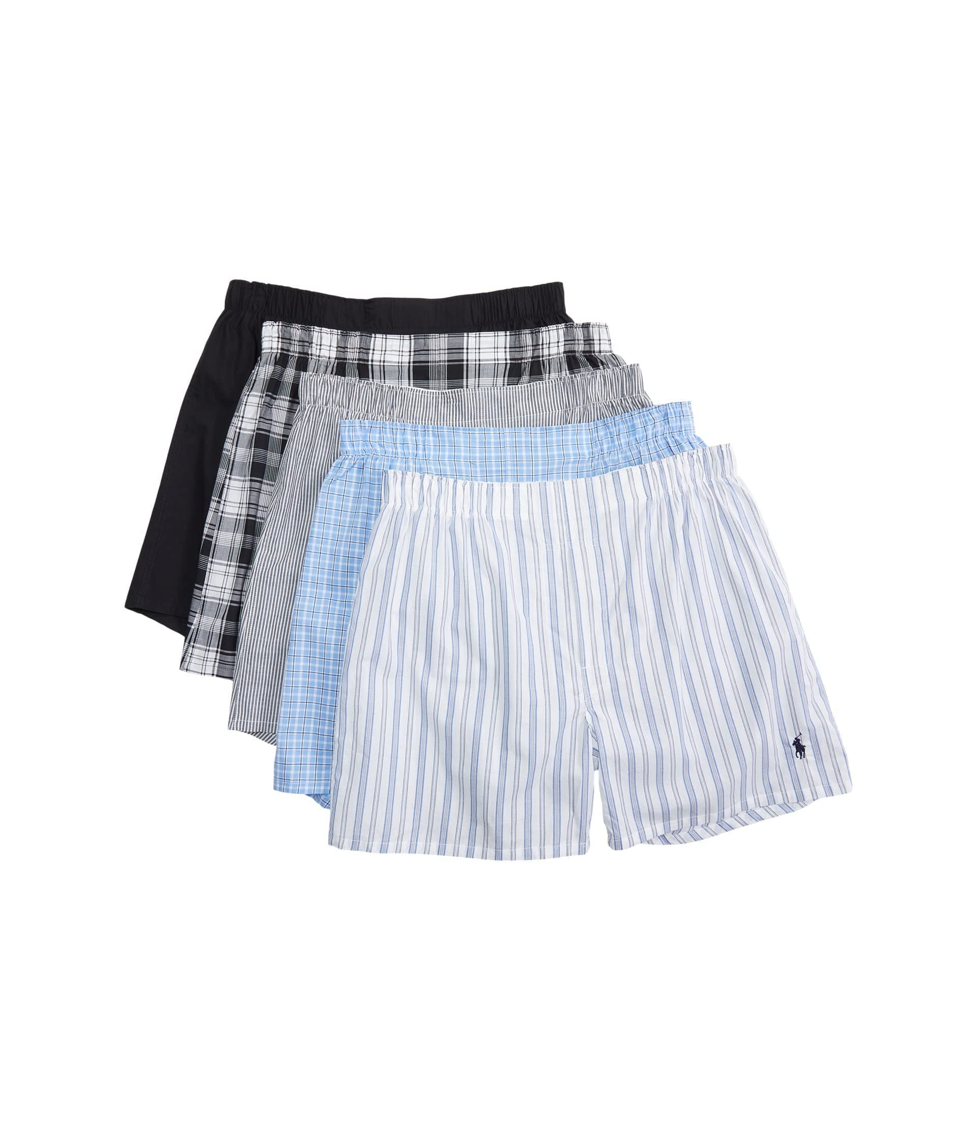 5-Pack Classic Fit Woven Boxers